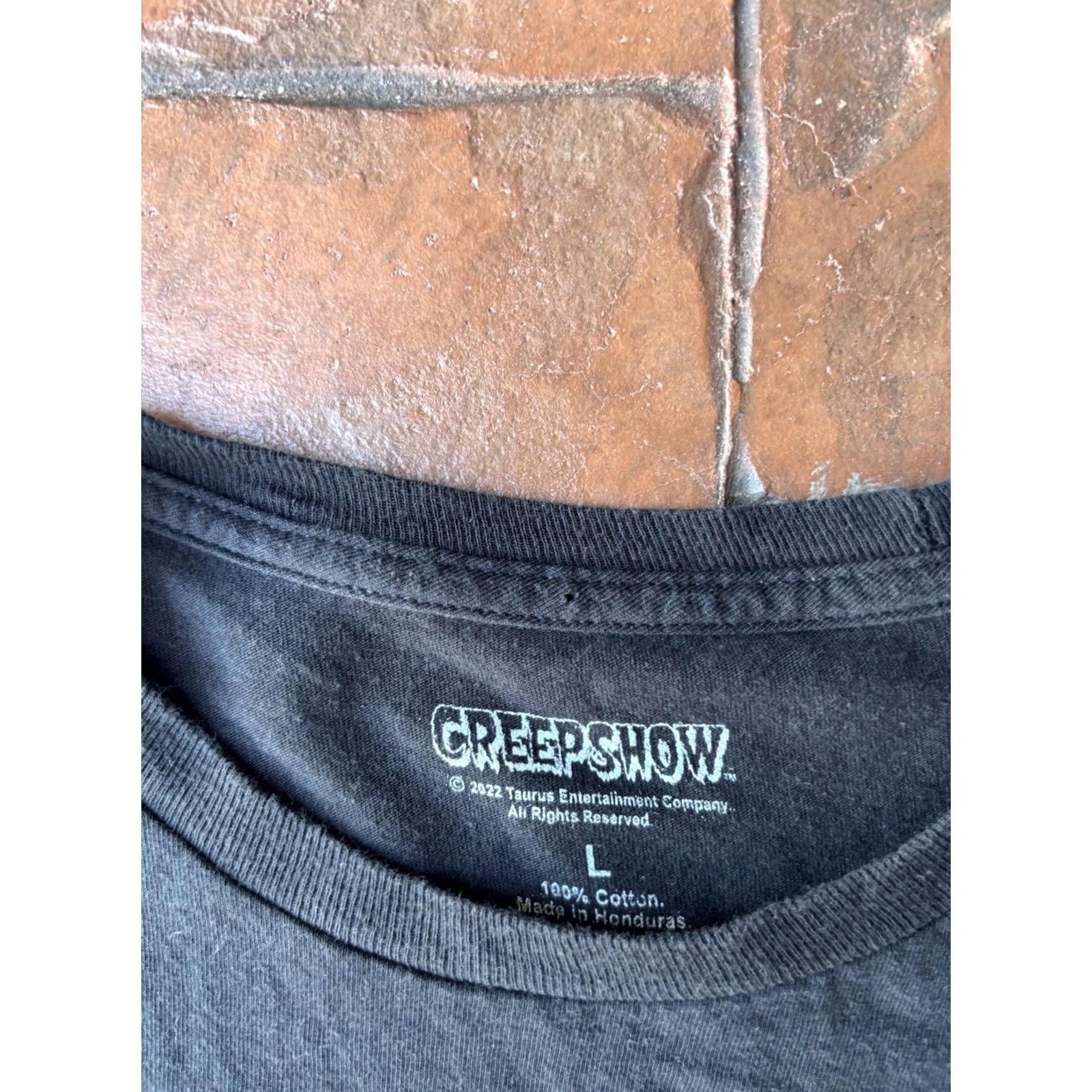 Etro Creepshow Shirt Long Sleeve Graphic Print Halloween Horror Retro Grunge Black L Men Adult Large Size US L / EU 52-54 / 3 - 2 Thumbnail