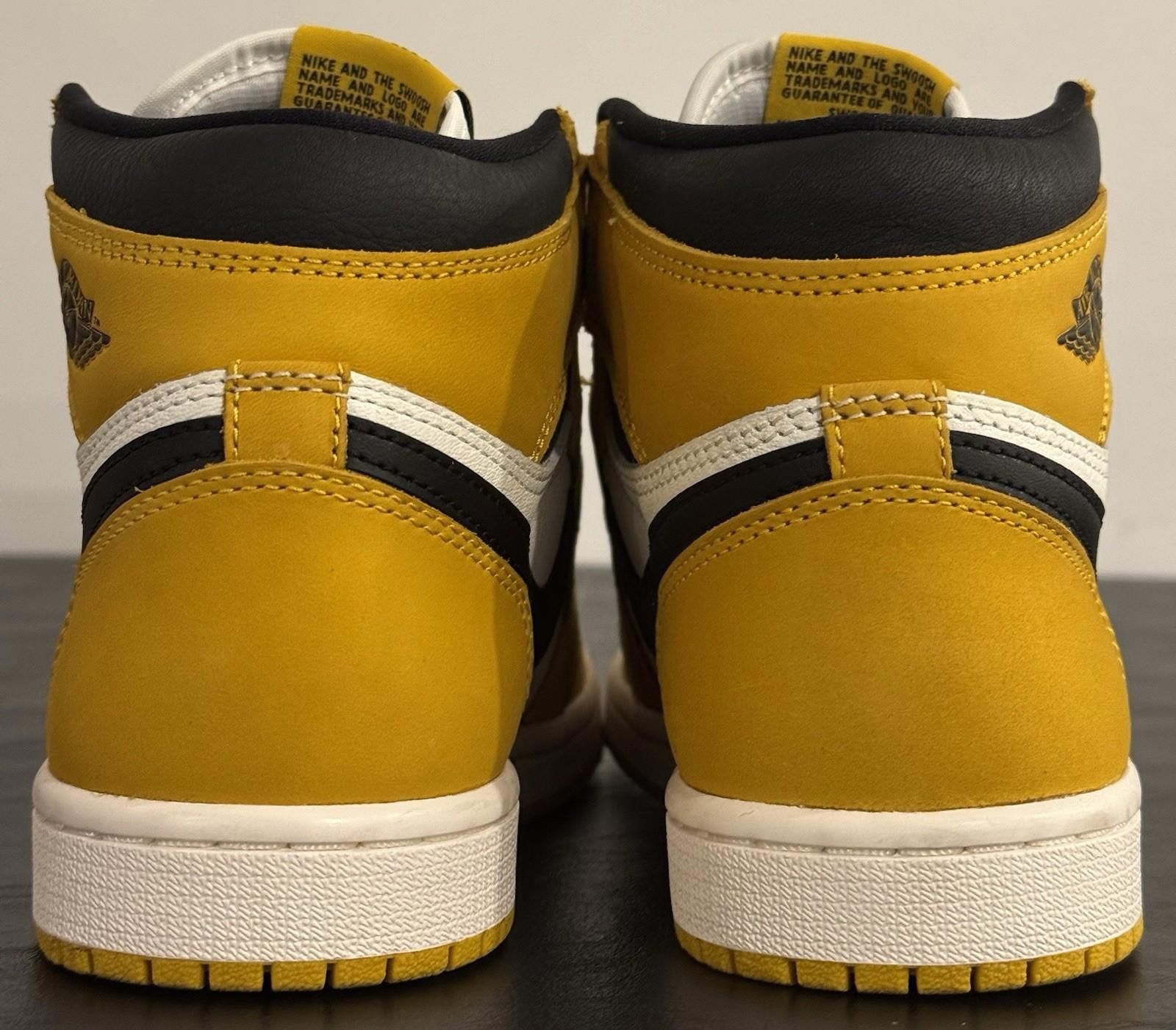 Jordan Brand Size 4.5 Mens Jordan 1 Retro High OG Yellow Ochre Size US 5 / EU 37 - 5 Thumbnail