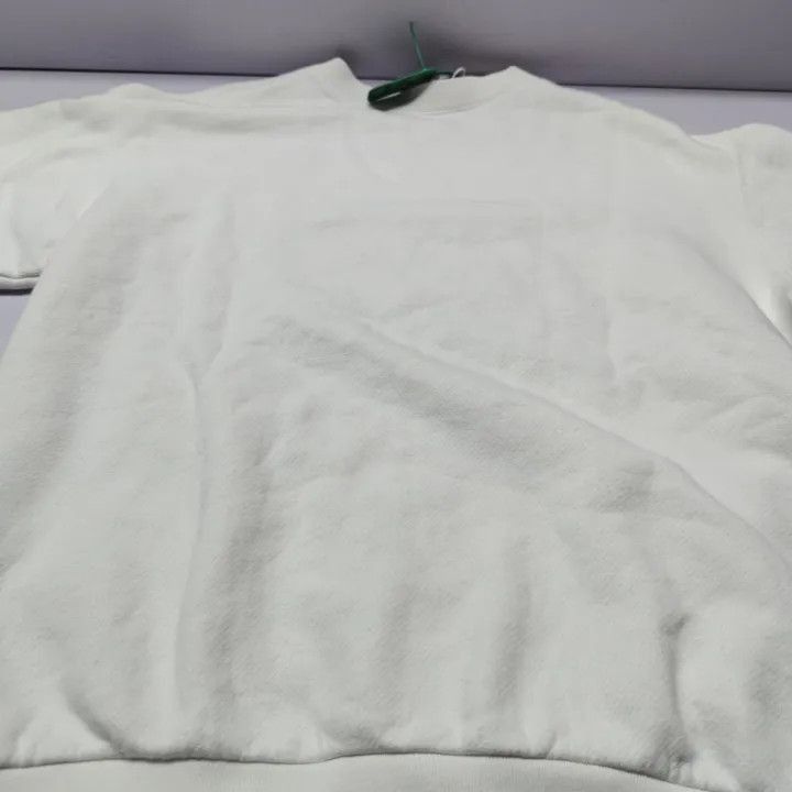 Gucci Gucci Women's Star Print Sweatshirt in Cream-2507 Size XS / US 0-2 / IT 36-38 - 1 Thumbnail