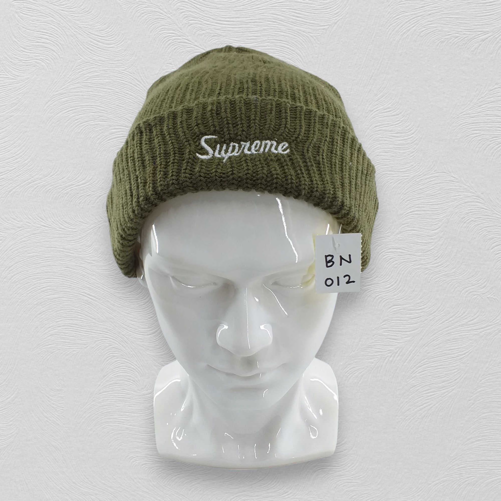 Japanese Brand Supreme Spell Out Snow Cap Hat Beanie -BN012 Size ONE SIZE - 1 Thumbnail