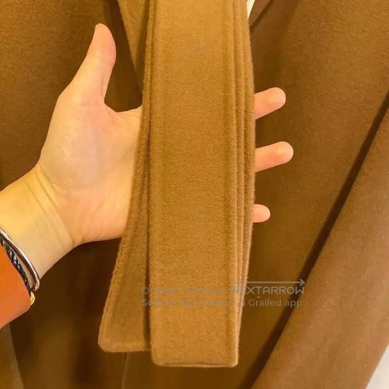 Max Mara MaxMara Long Camel Wool Coat for Women . Size XXS / US 00 / IT 34 - 6 Thumbnail