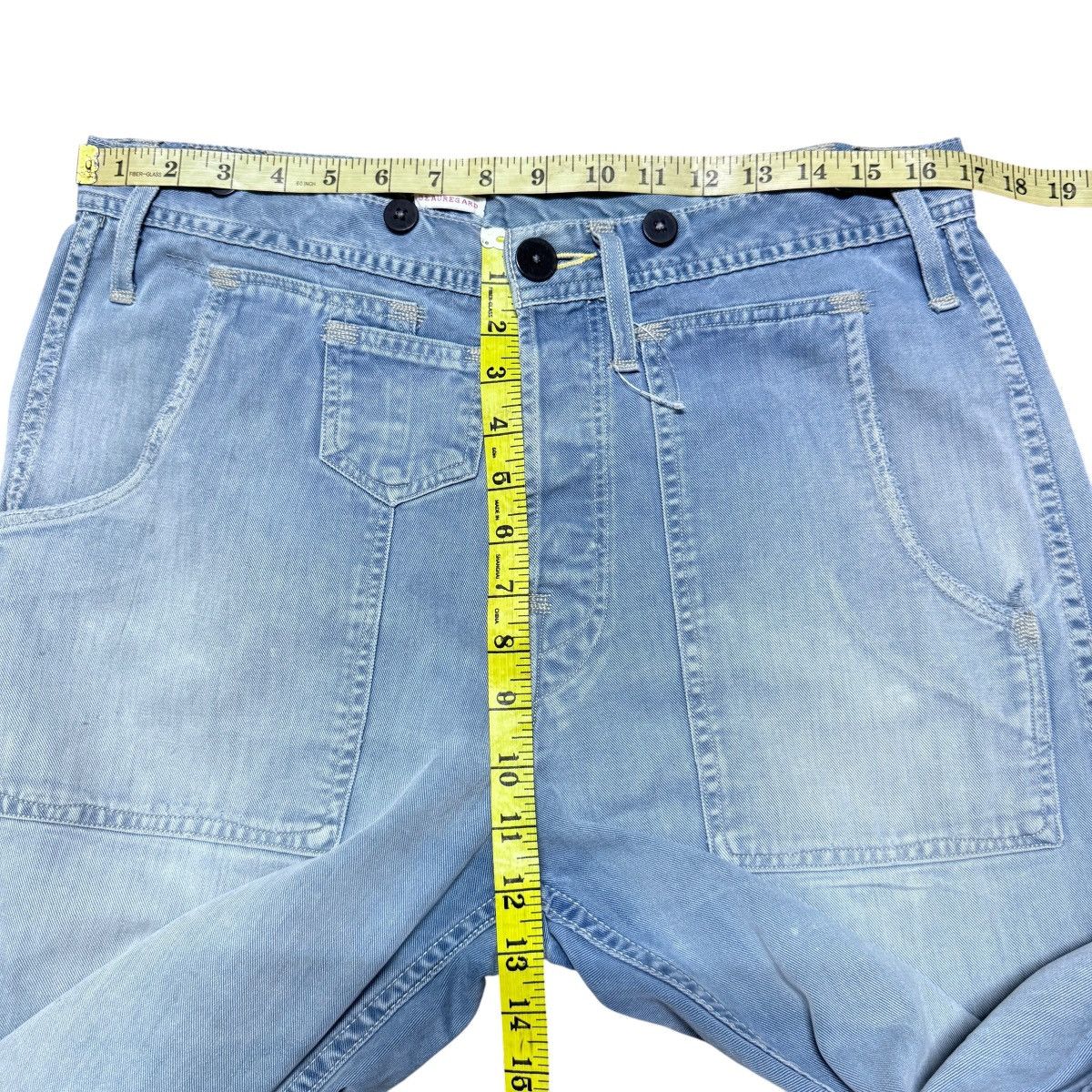 Levi's Vintage Levis Beauregard Denim Fatigue Pants Size US 34 / EU 50 - 21 Thumbnail