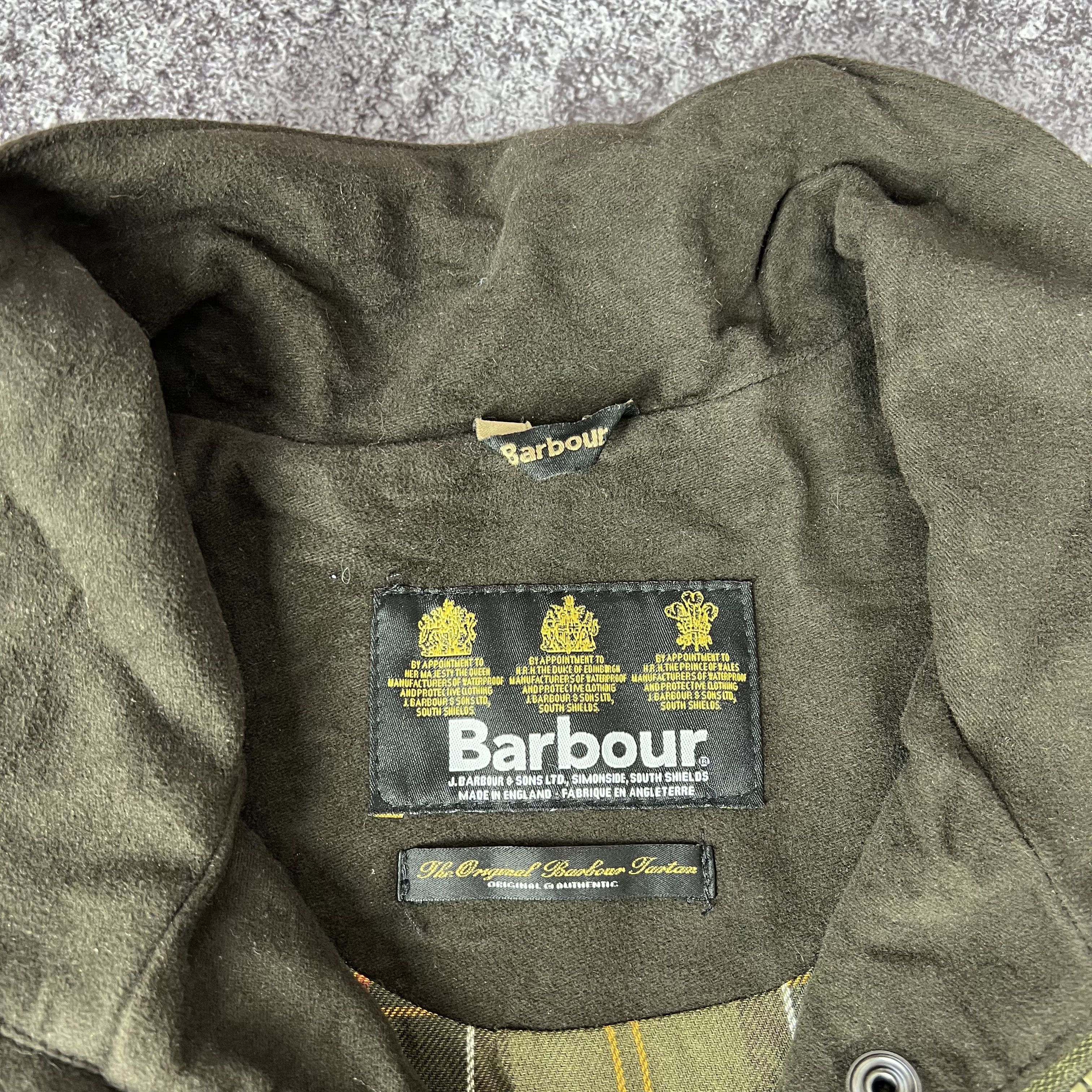 Barbour Barbour Newhampton Waxed Trench Coat Jacket Size UK 16 Size XL / US 12-14 / IT 48-50 - 13 Thumbnail