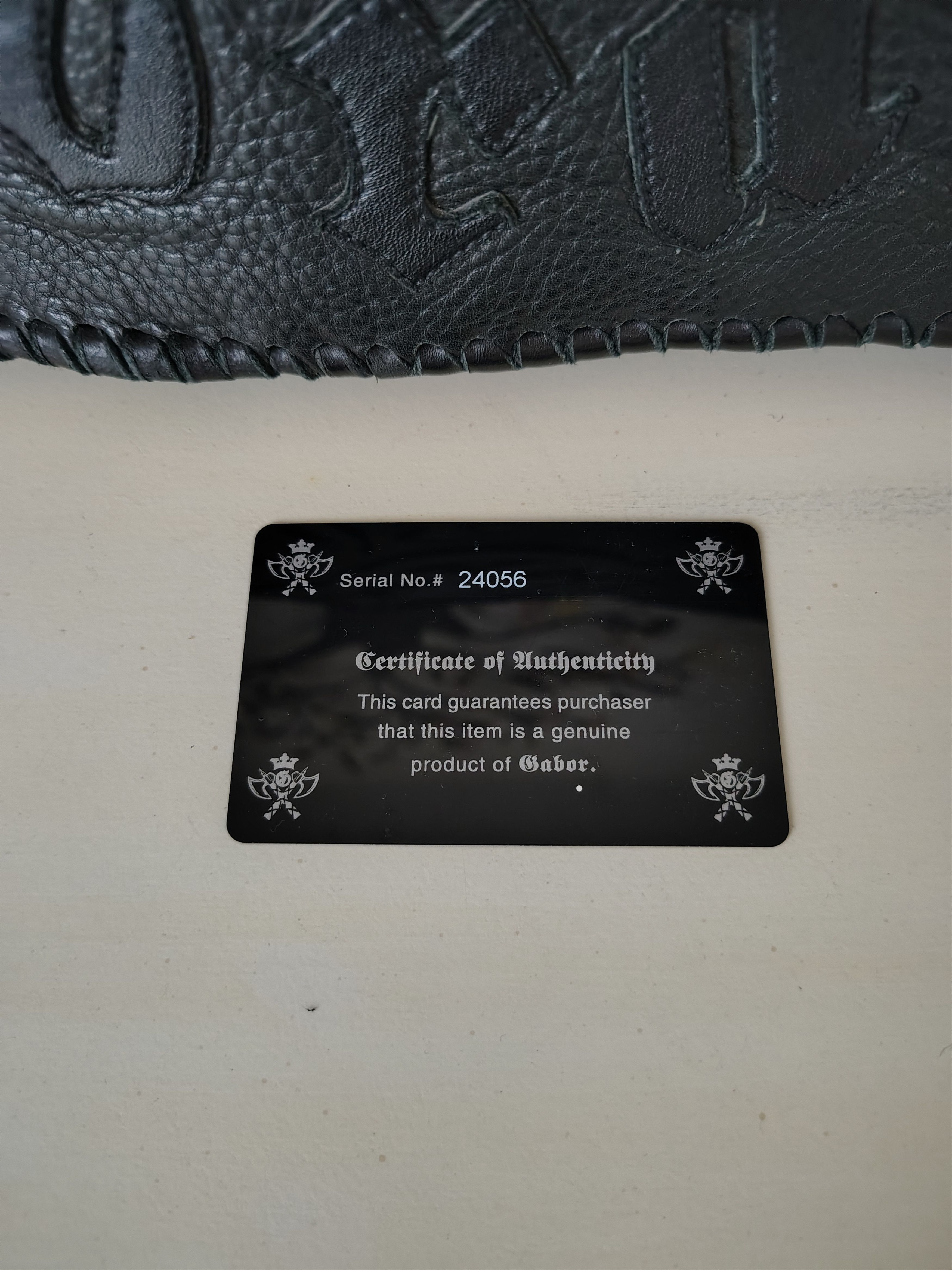 Gaboratory Logan Riese x Gaboratory Heavy Leather Bag + Auth Card Size ONE SIZE - 4 Thumbnail