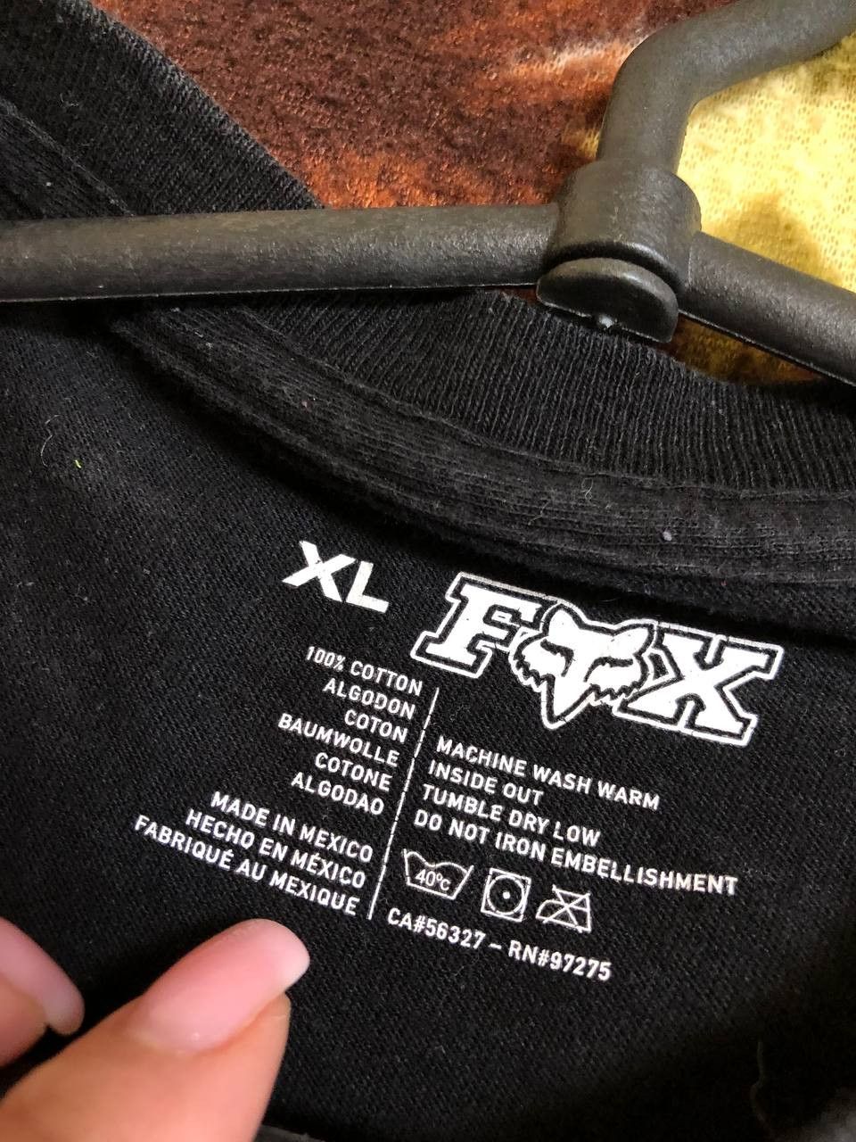 Fox Racing Vintage Y2K Fox Racing Shirt Motocross Center Logo Size US XL / EU 56 / 4 - 2 Thumbnail