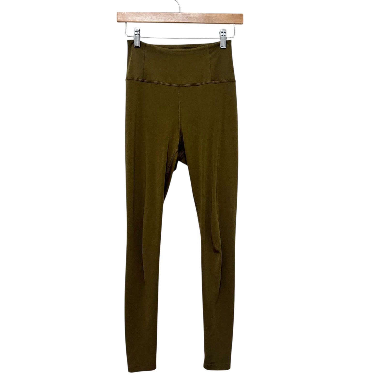 Girlfriend Collective Girlfriend Collective Green Leggings Sz S Size 27" / US 4 / IT 40 - 1 Thumbnail