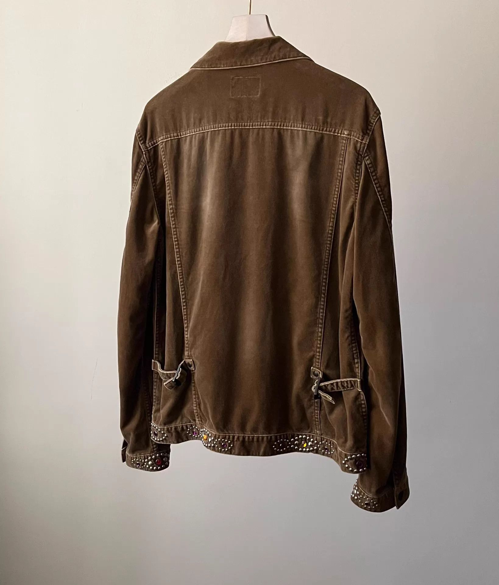 Number (N)ine Number (N)ine 03AW Gem Velvet Jacket Size US XL / EU 56 / 4 - 4 Thumbnail