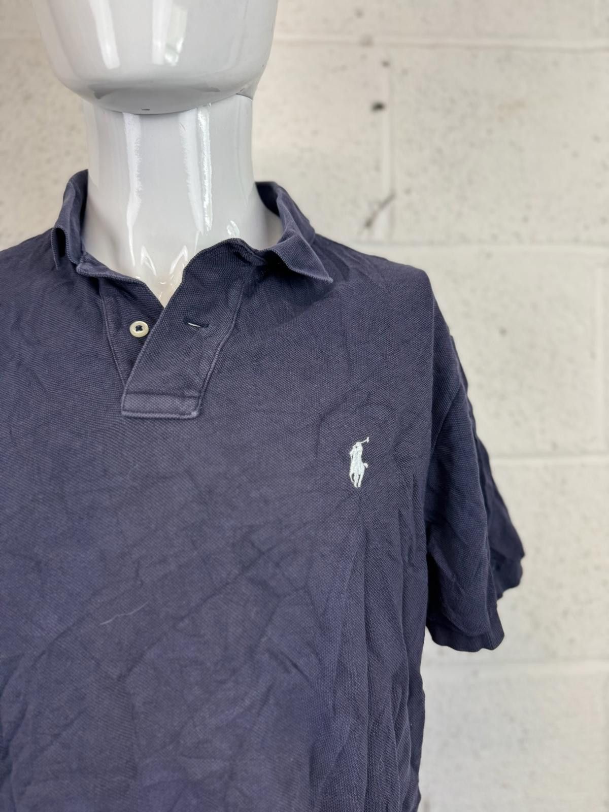 Polo Ralph Lauren Ralph Lauren Navy Classic Fit Polo Shirt Mens Size L Size US L / EU 52-54 / 3 - 2 Thumbnail