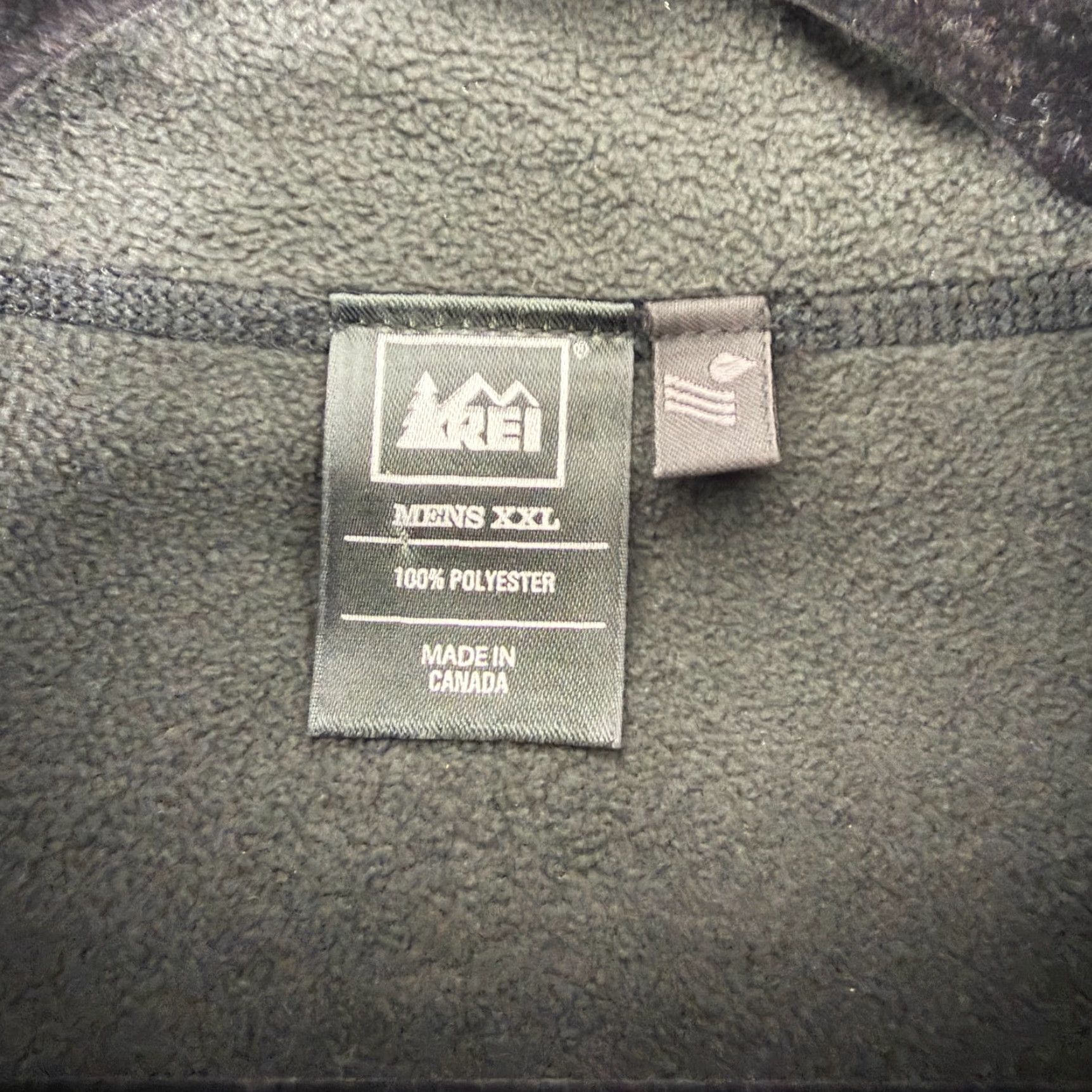Vintage REI Fleece 1/2 Zip Sweater Mens XXL Black Long Sleeve Pullover Winter Size US XXL / EU 58 / 5 - 7 Thumbnail
