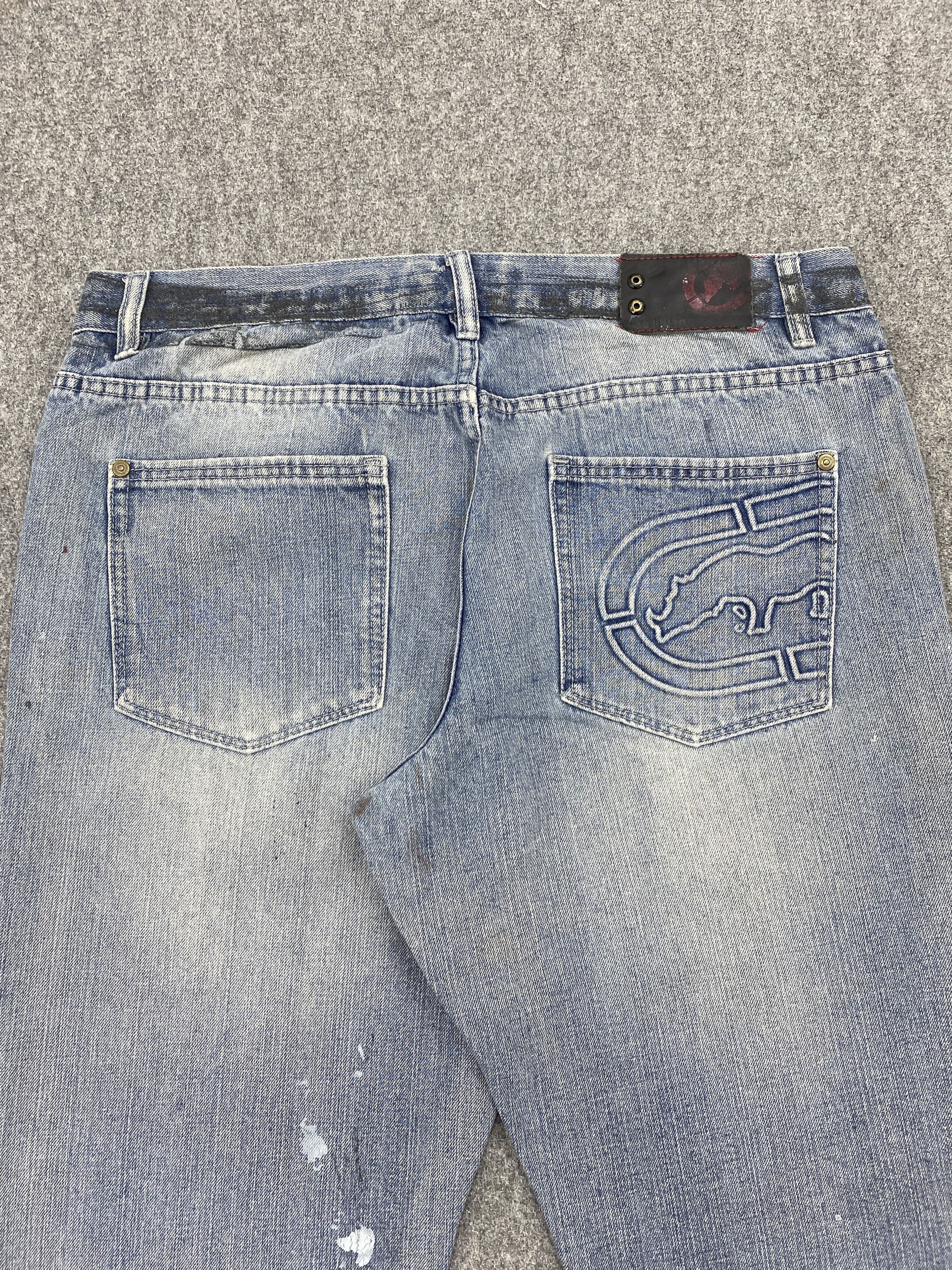 Ecko Unltd. Vintage Ecko Unltd Faded Blue Jeans DP2696 Size US 35 - 4 Thumbnail