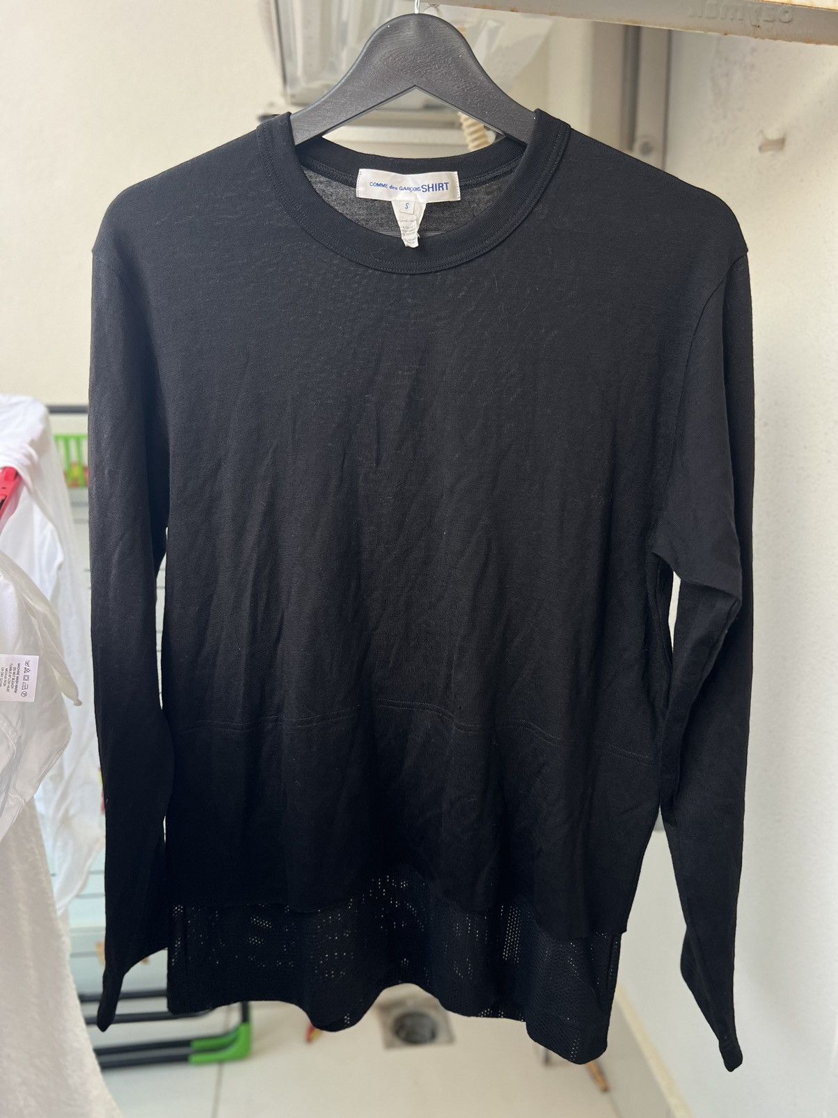 Comme des Garcons SHIRT Thin wool sweater Size US S / EU 44-46 / 1 - 1 Thumbnail