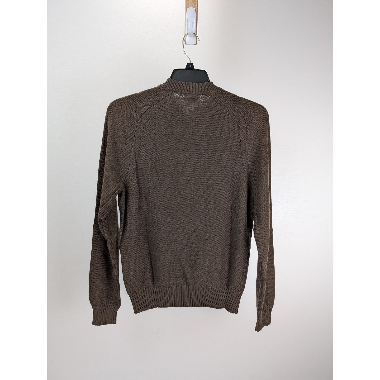 Tom Ford o1rshd1 CC20 Henley Knitwear Sweatshirt in Brown Size US M / EU 48-50 / 2 - 6 Thumbnail