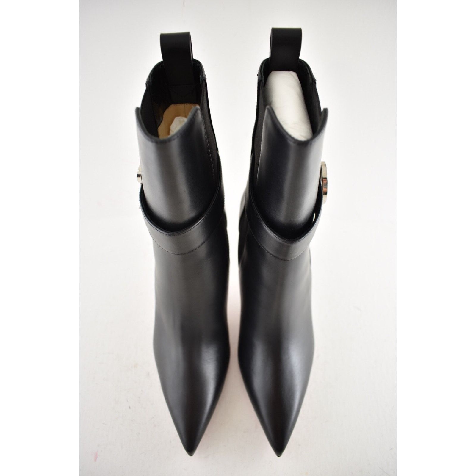 Christian Louboutin Christian Louboutin SO CL Chelsea Booty 85 Black Leather Size US 7.5 / IT 37.5 - 10 Thumbnail