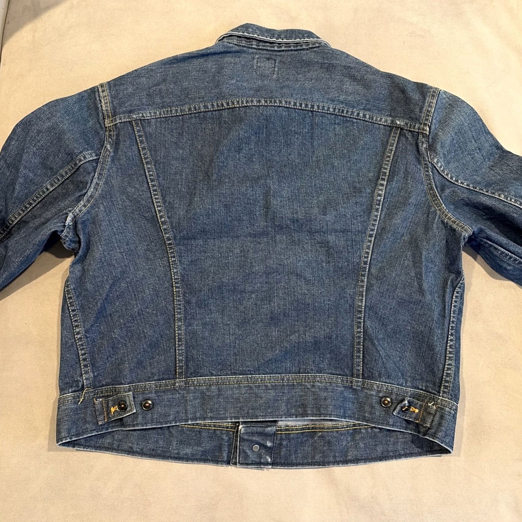 Lee VINTAGE Lee Riders Denim Jacket 44 Regular Men Union Made in USA Size US S / EU 44-46 / 1 - 5 Thumbnail