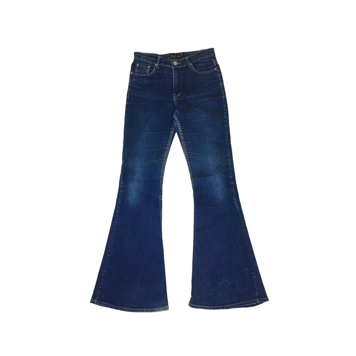 Japanese Brand Vintage DCM Bell Bottom / Bootcut Jeans Size US 28 / EU 44 - 1 Thumbnail