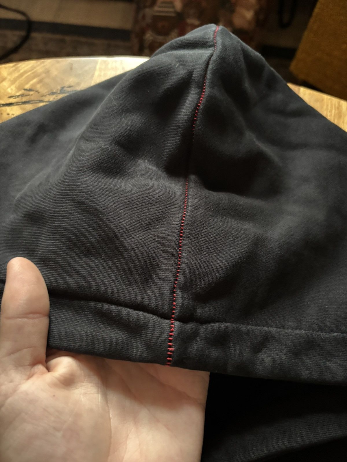Japanese Brand Faineant French Terry Cotton Cropped Boxy Hoodie Size US L / EU 52-54 / 3 - 5 Thumbnail