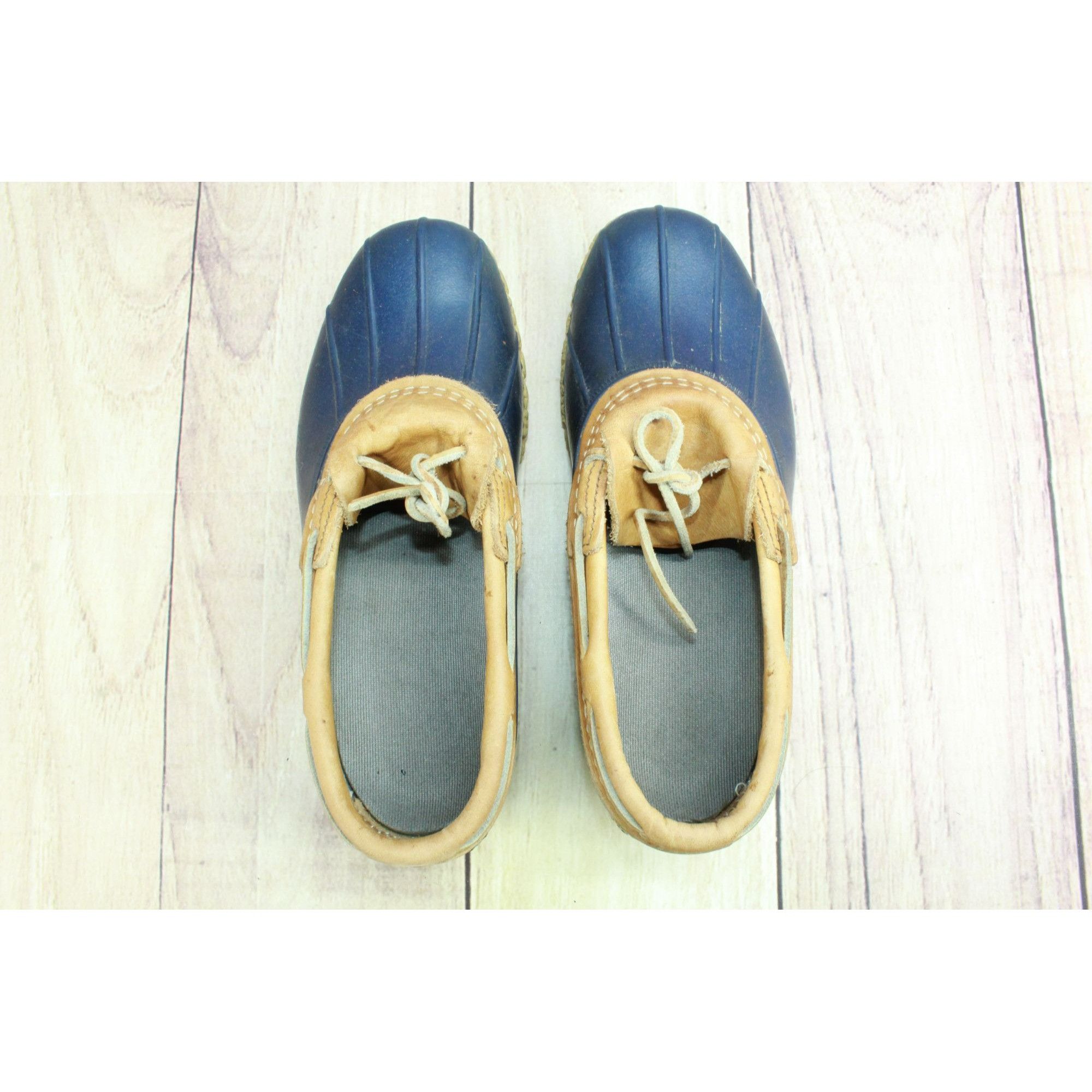 L.L. Bean LL Bean Womens Waterproof Moccasin Gumshoe Duck Boots Size US 7 / IT 37 - 7 Thumbnail