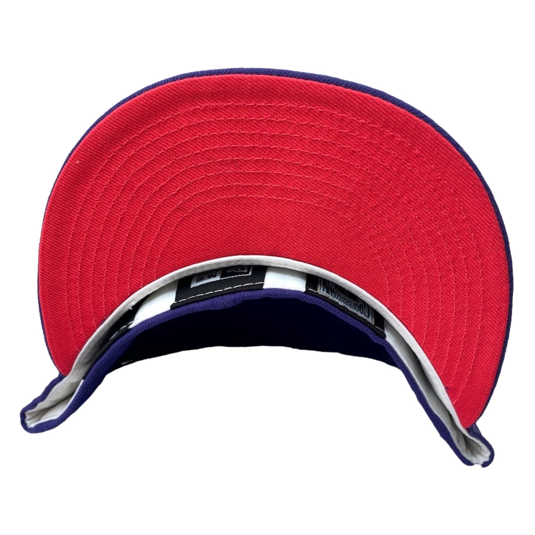 New Era NEW ERA HAT Baseball Cap YANKEES FITTED 7 5/8 Purple Daybreakers UV 1998 Hat Club Exclusive Mens Size ONE SIZE - 3 Thumbnail