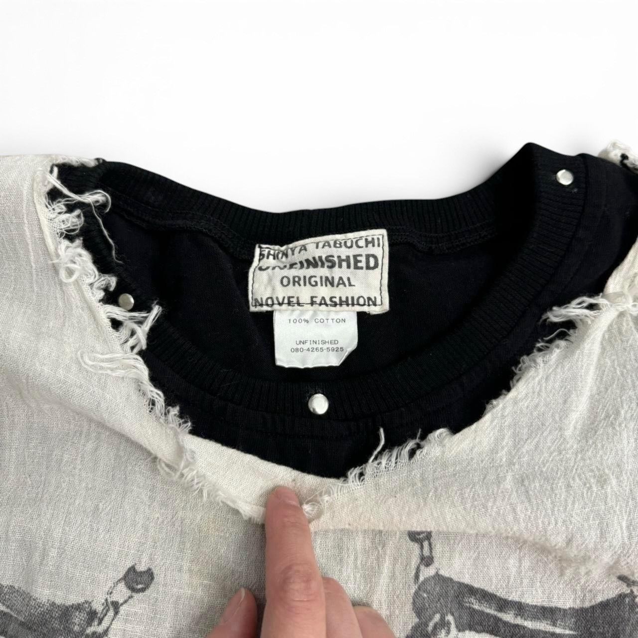 Seditionaries Shinya Tabuchi Layered Damaged Shirt 2023068 Size US L / EU 52-54 / 3 - 7 Thumbnail
