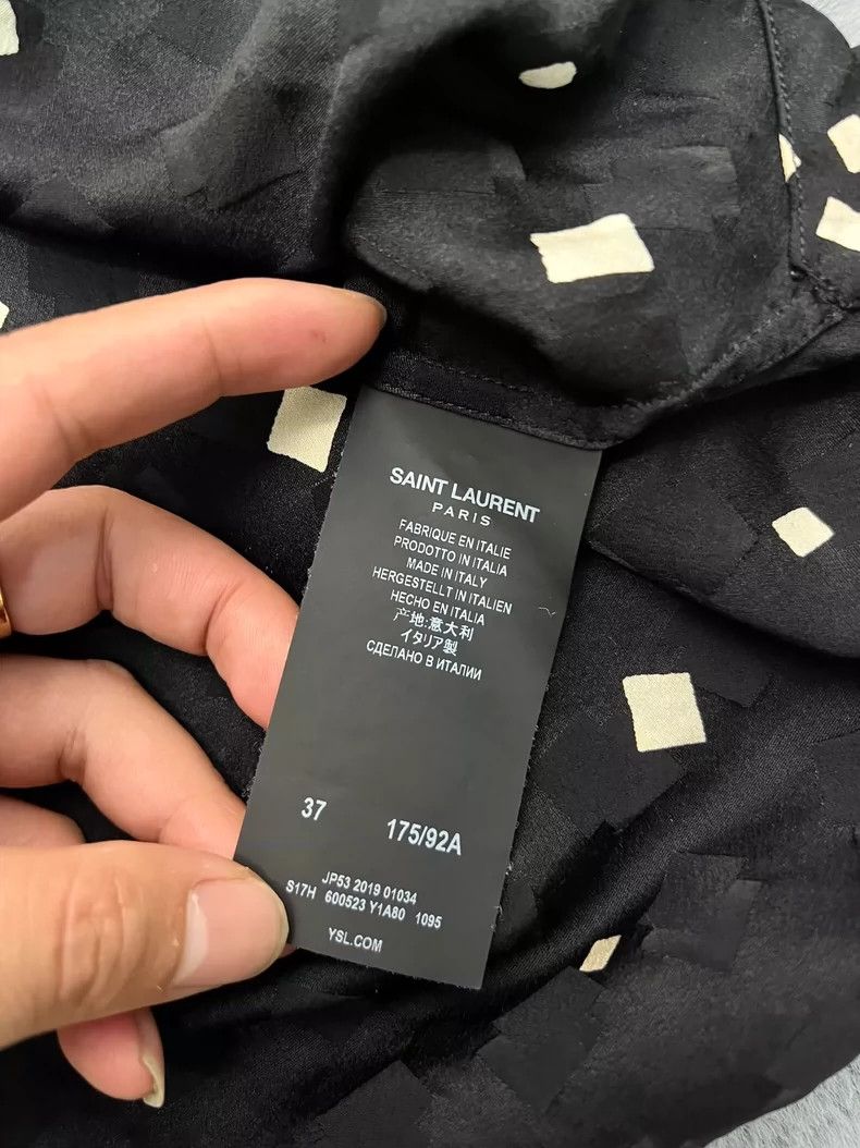 Saint Laurent Paris saint Laurent paris size 37 20 Spring and Summer Show Bla Size US M / EU 48-50 / 2 - 5 Thumbnail