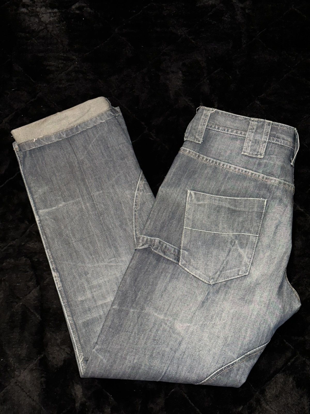 Vintage Konvict Straight Jean Size US 34 / EU 50 - 3 Thumbnail