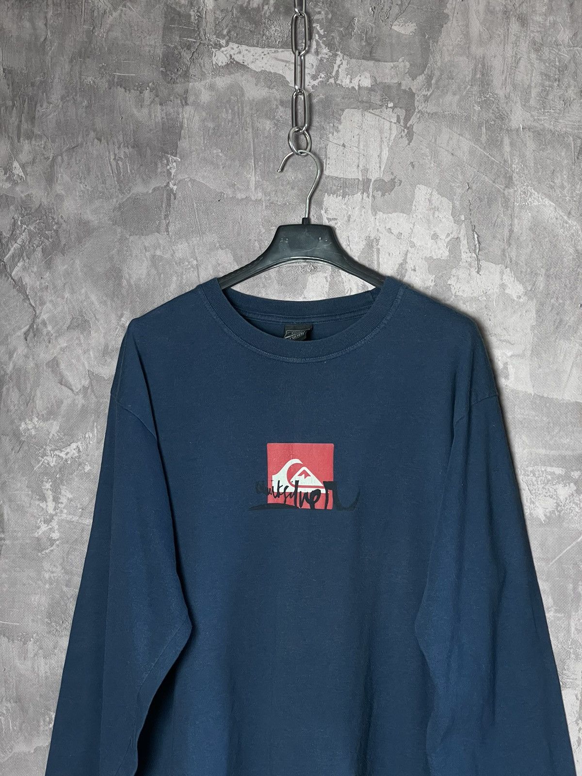 Quiksilver × Vintage Vintage Quiksilver surf style big logo longsleeve 90’s Size US XL / EU 56 / 4 - 2 Thumbnail