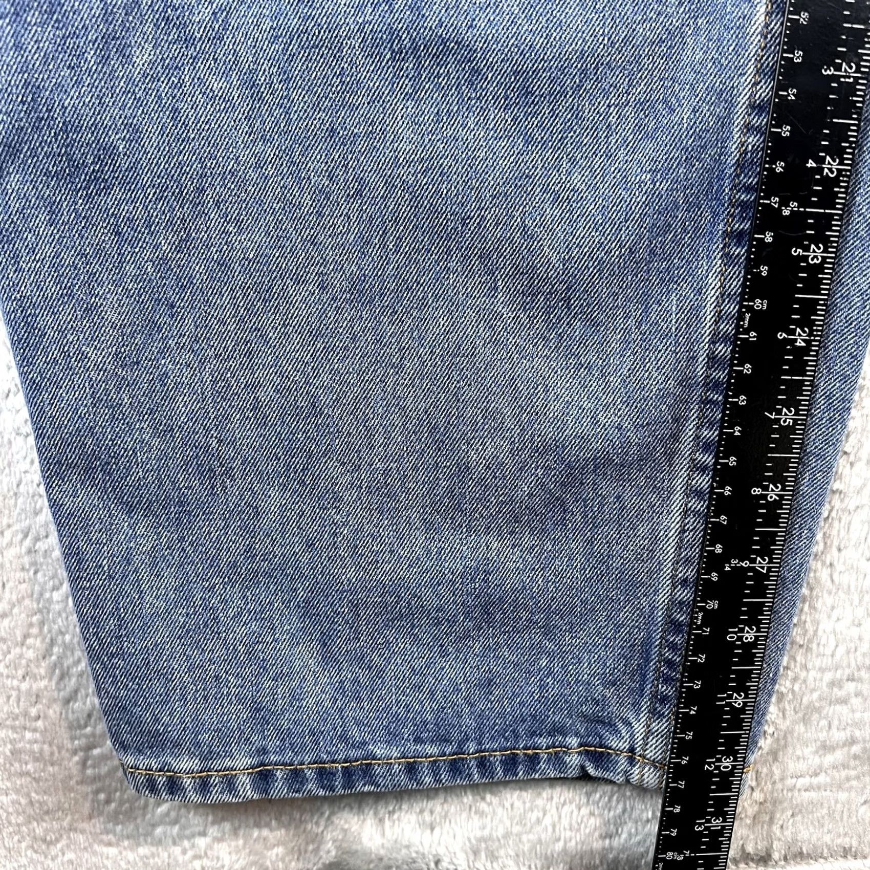 Levi's VINTAGE Levi's 560 Jeans Men 50x32 Blue Tapered Denim Comfort Fit 5-Pocket High Rise Large Big & Tall 80s 90s Streetwear Skateboarding Size US 34 / EU 50 - 4 Thumbnail