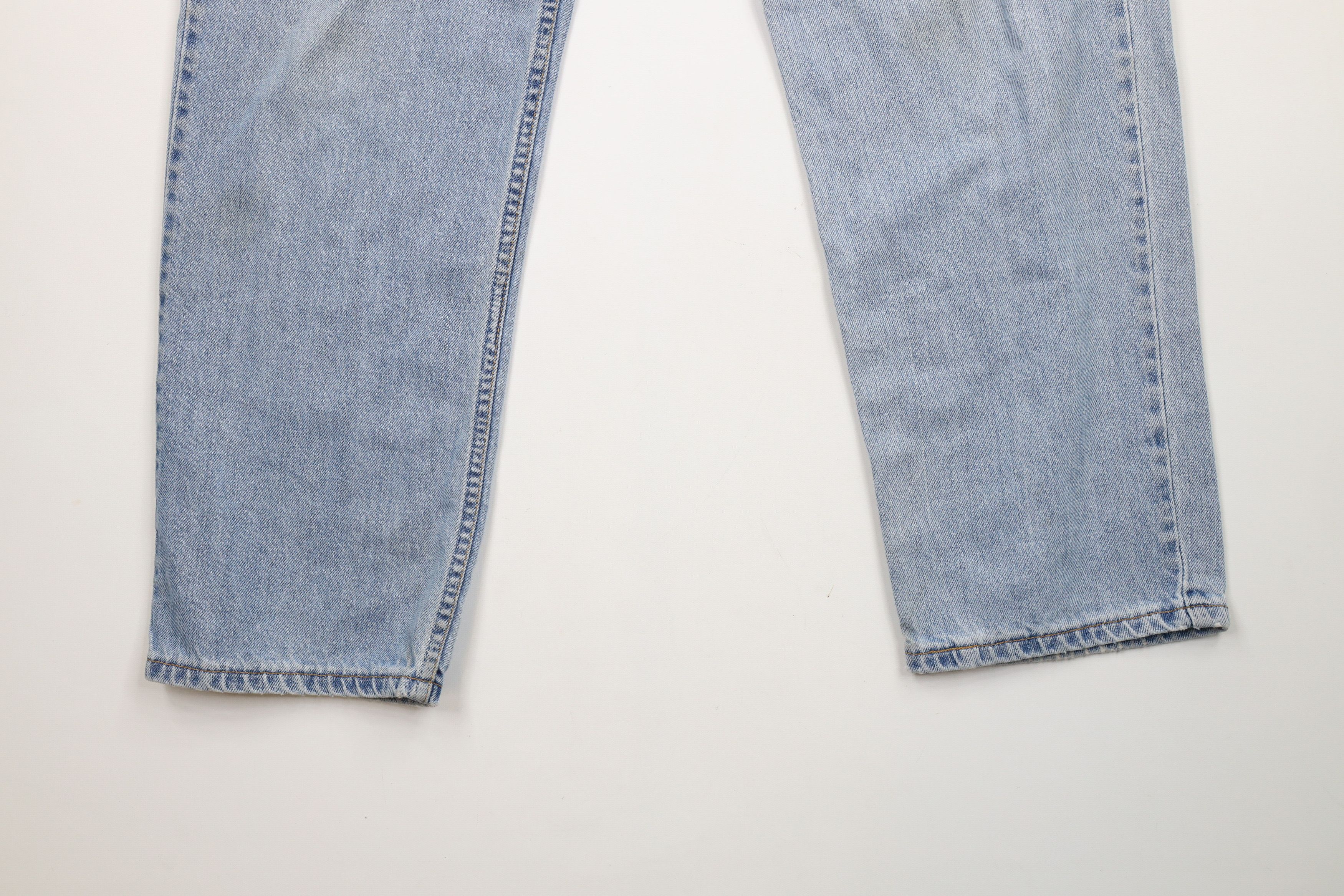 Levi's × Vintage Vintage Y2K 2002 Levis 550 Relaxed Fit Denim Jeans Blue Size US 34 / EU 50 - 4 Thumbnail