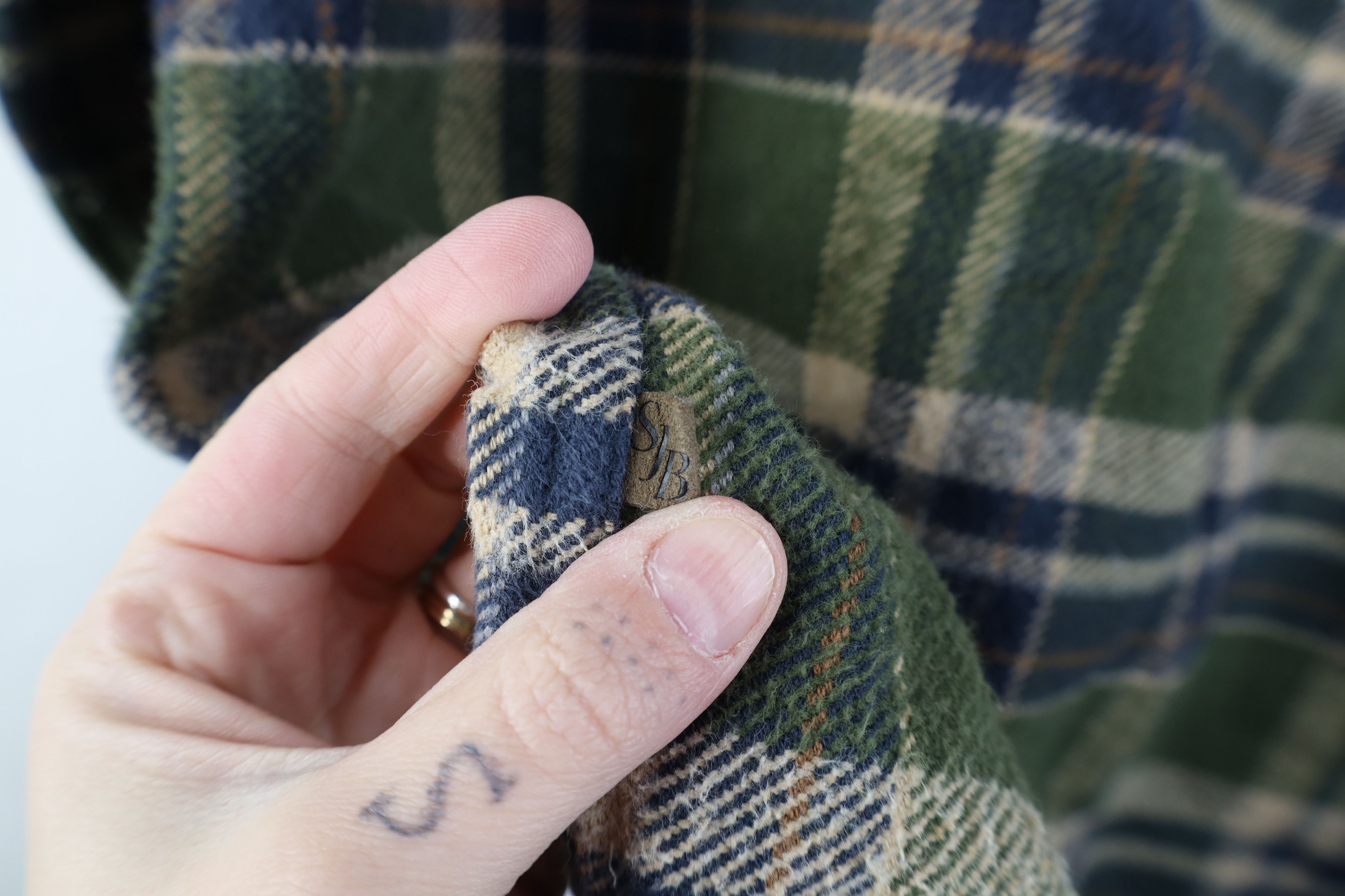 Vintage Vintage 90s Streetwear Flannel Collared Button Shirt Size US XL / EU 56 / 4 - 11 Thumbnail