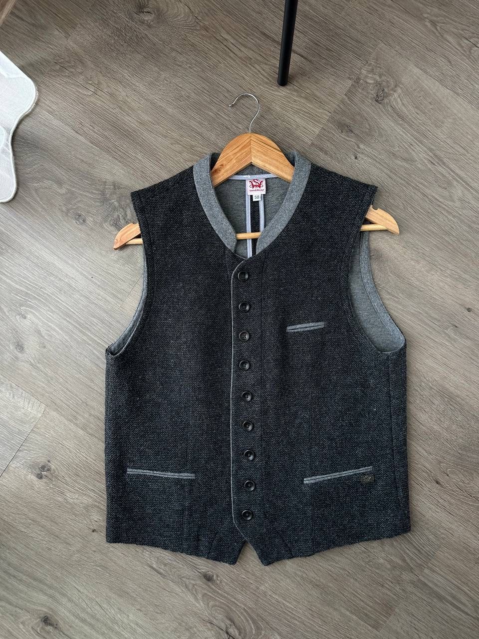 Japanese Brand × Vintage Vintage Spieth & Wensky Traditional Wool Womens Vest Size M / US 6-8 / IT 42-44 - 3 Thumbnail
