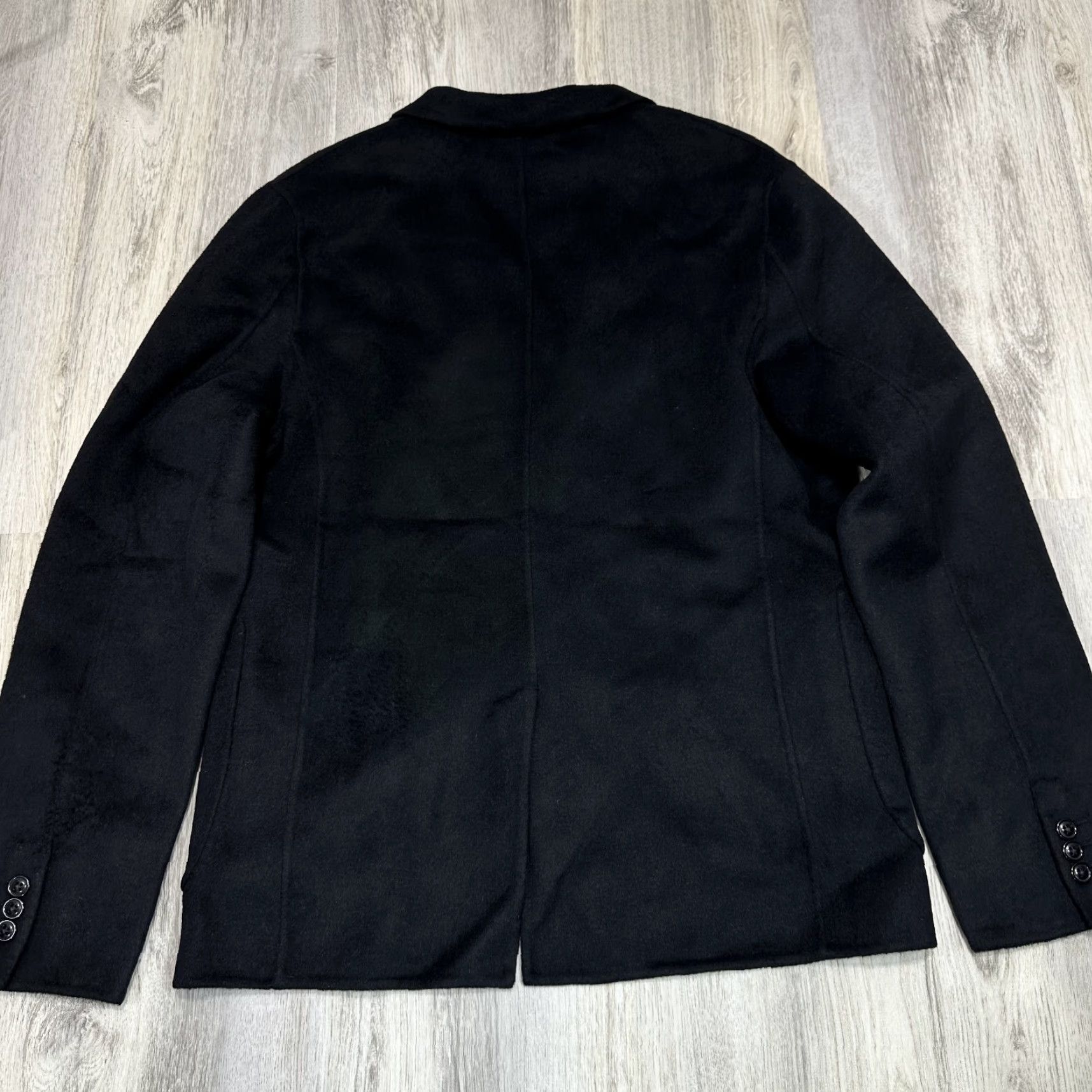 Vintage BLANKNYC Mens Wool Blend Jacket Blazer Two Button Black M NWT Casual Formal Blazer Wool Blends Jacket Mens Black NWT Size 40R - 3 Thumbnail