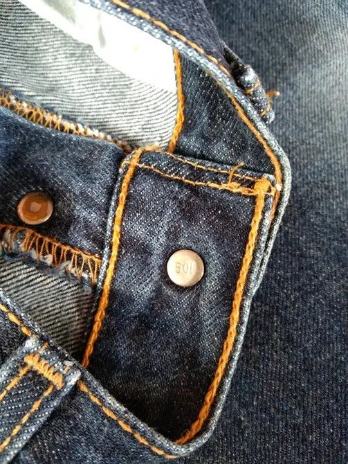 Levi's 90s Vintage Levis 501 Made In USA Distressed Jeans 29x30 Size US 29 - 8 Thumbnail