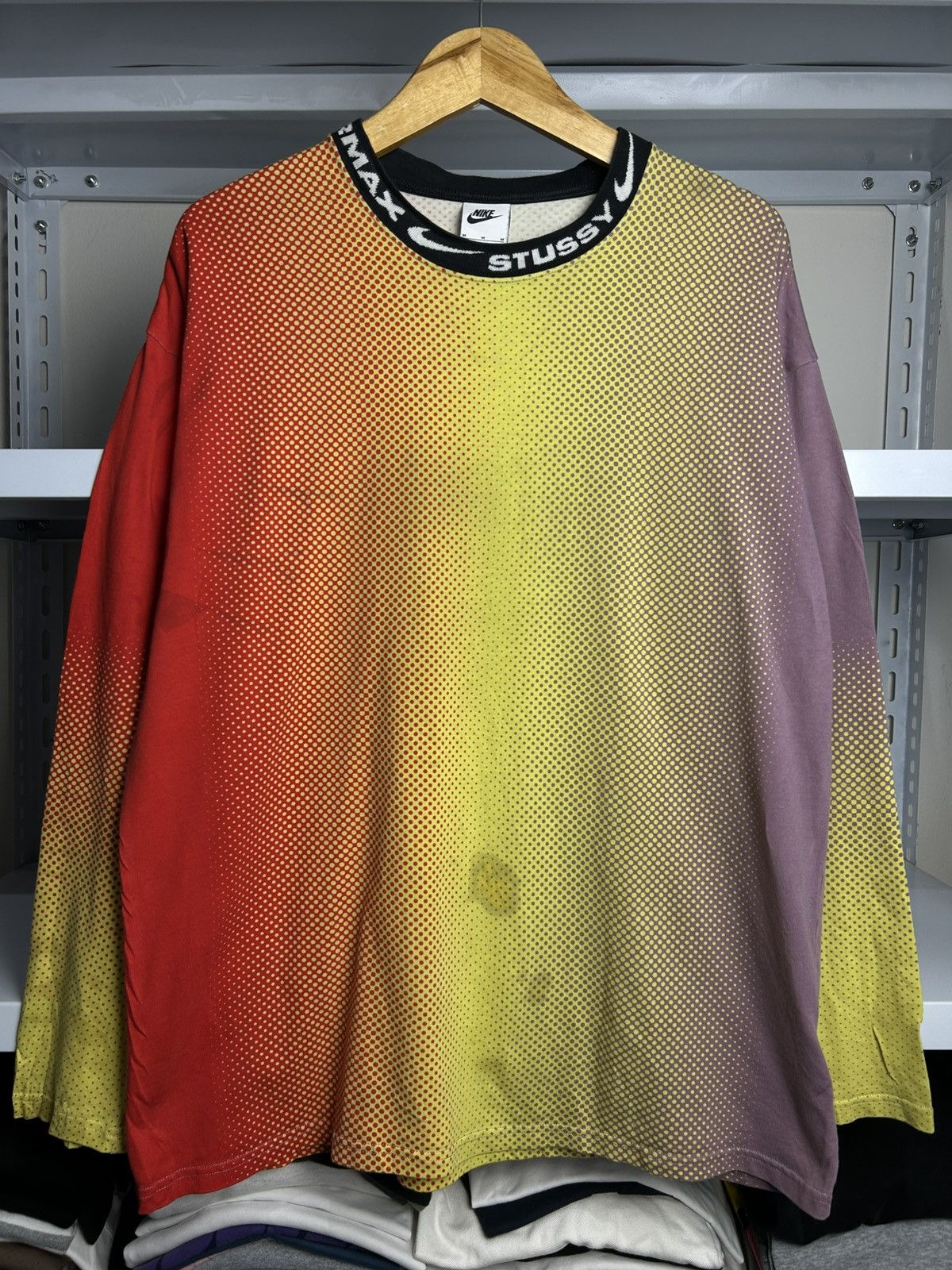 Nike × Stussy Nike X Stussy NRG Longsleeve Airmax 2022 Muliticolor Size US M / EU 48-50 / 2 - 1 Thumbnail