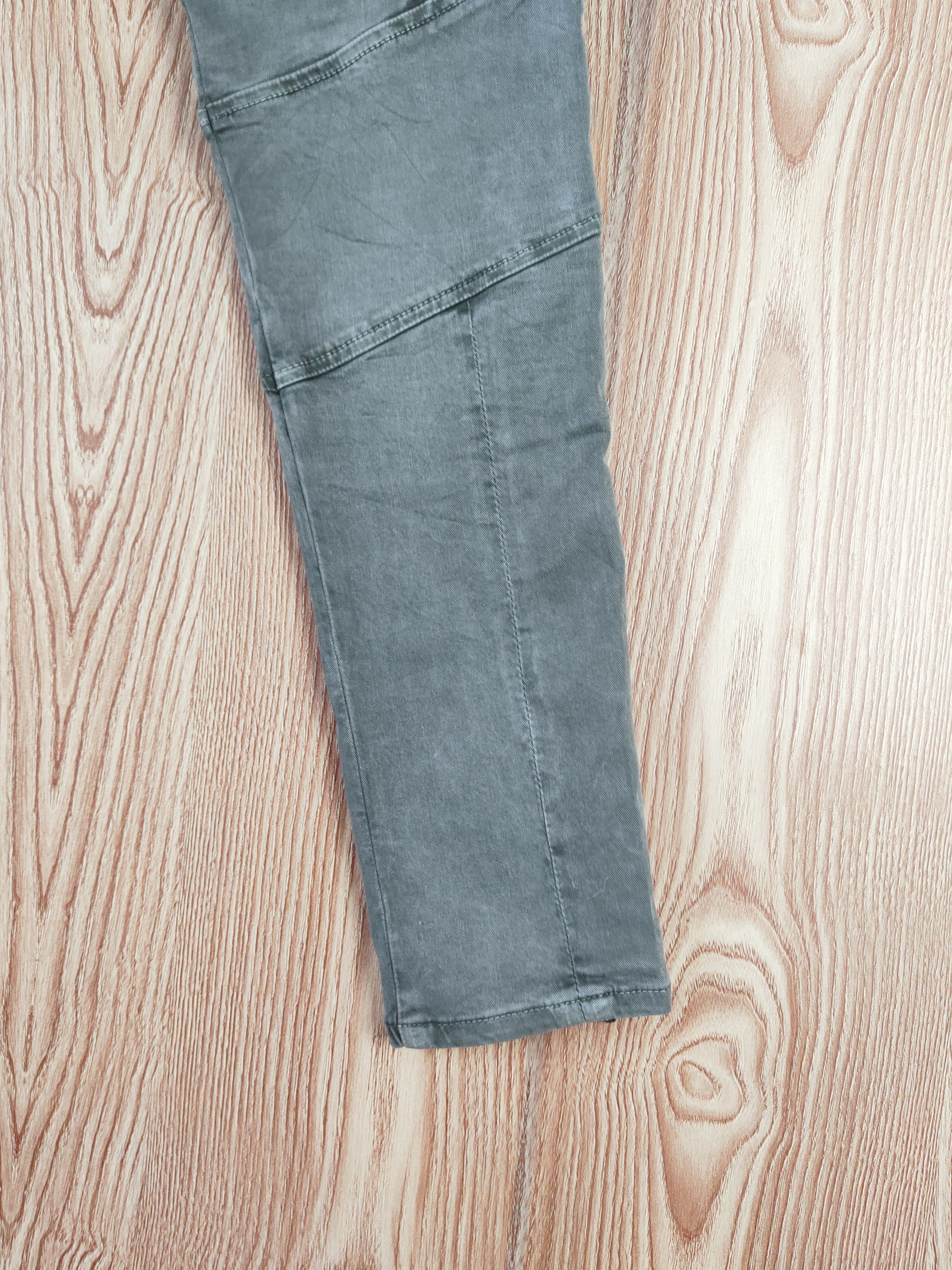Japanese Brand J Brand Green Multipocket Tactical Cargo Pants #W371 Size 25" / US 0 / IT 36 - 12 Thumbnail