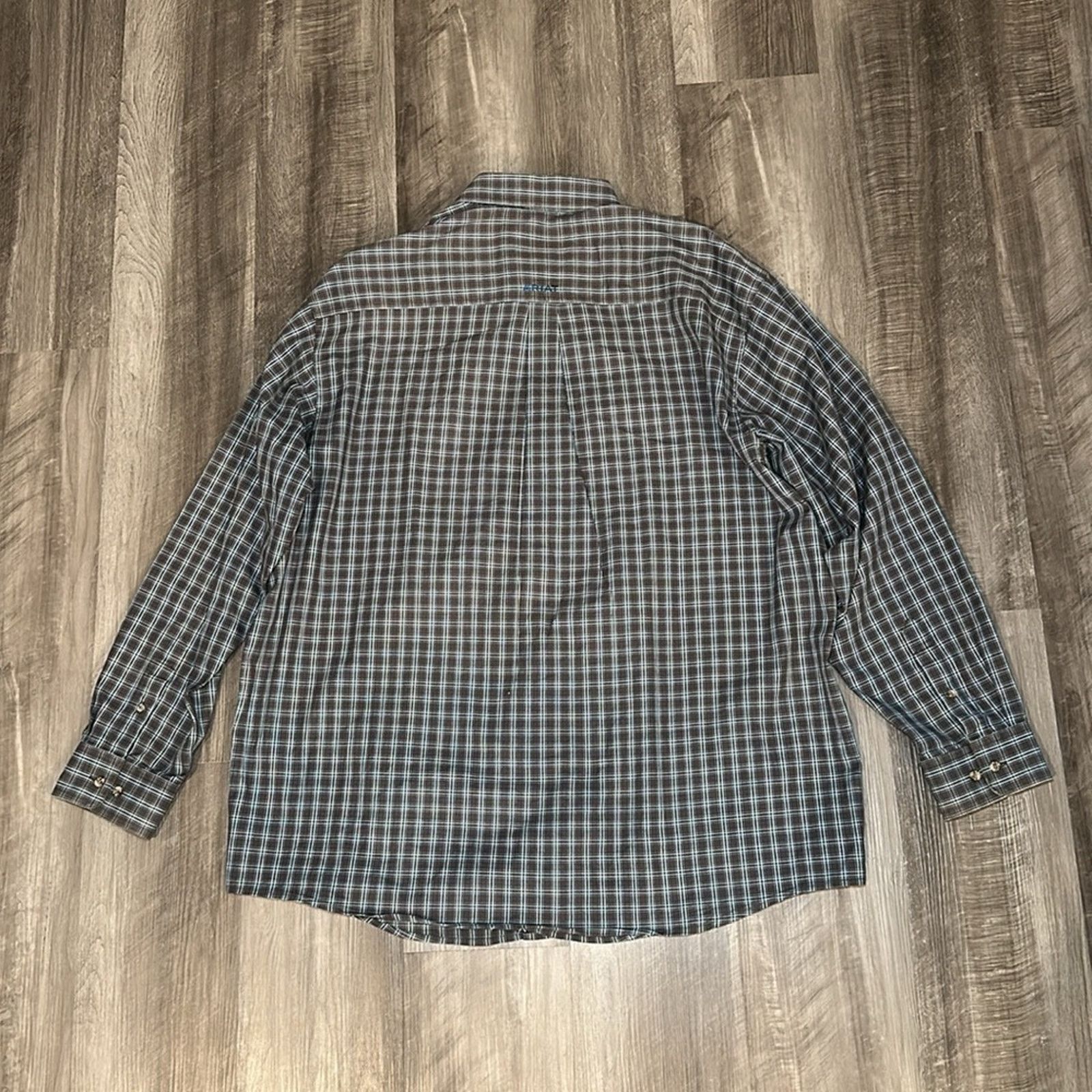 Ariat Ariat Pro Series Western Long Sleeve Button Down - 2XL Size US XXL / EU 58 / 5 - 3 Thumbnail