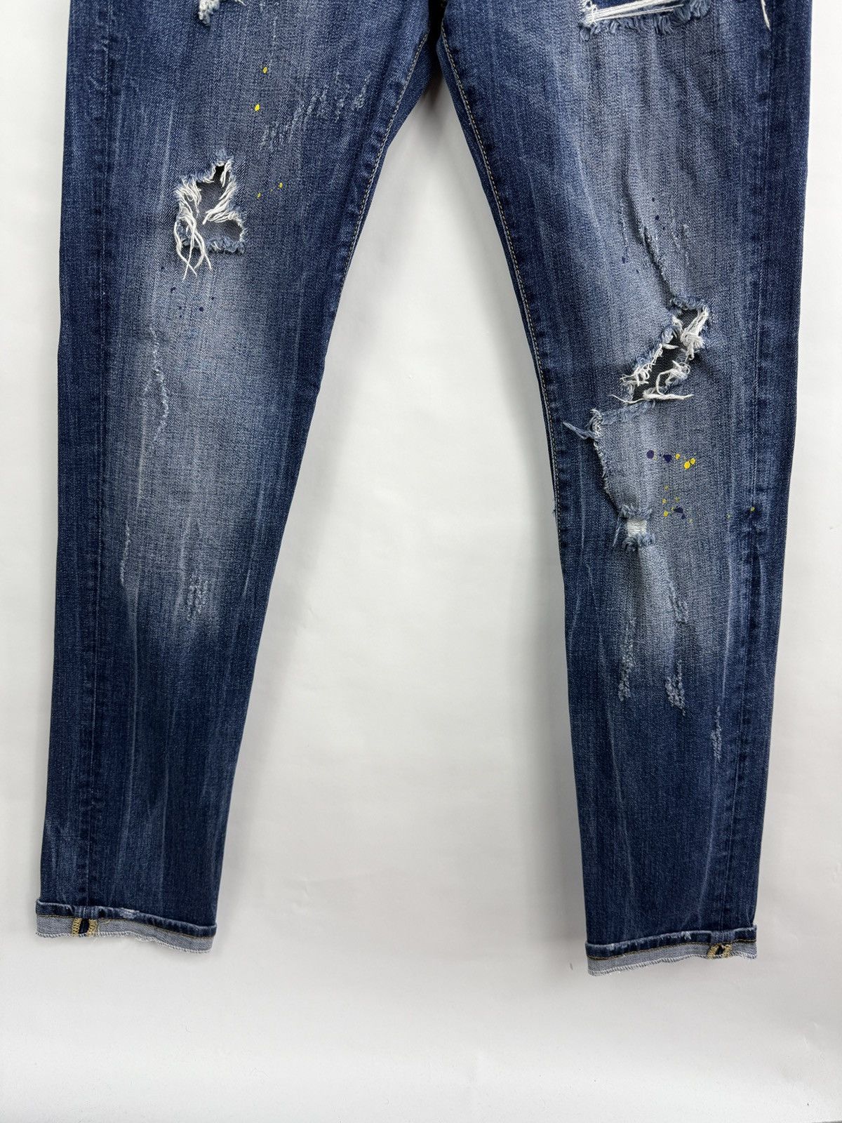Dsquared2 🇮🇹 Dsquared2 Jeans Made In Italy Rare Retro Hype Y2K Size US 30 / EU 46 - 5 Thumbnail