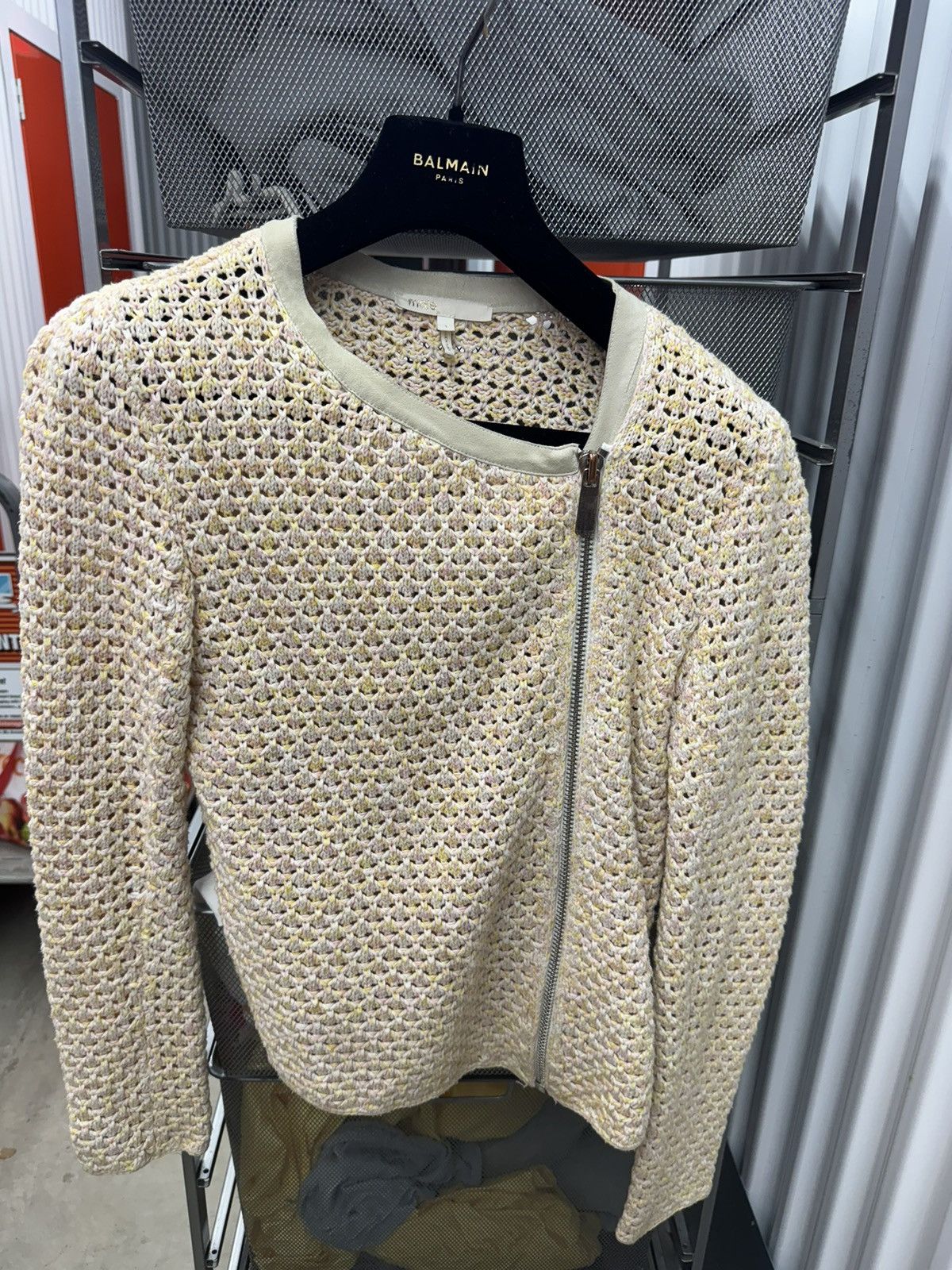 Maje Maje Zip Up Sweater Size 1 Size XS / US 0-2 / IT 36-38 - 1 Thumbnail