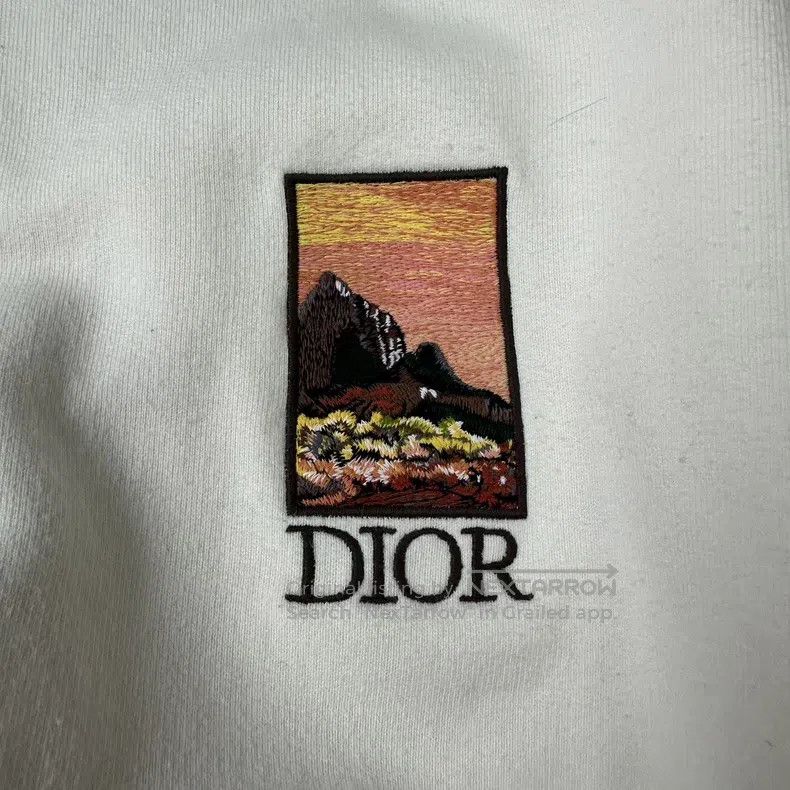 Dior Dior SS22 chest logo white cotton long sleeves Size US L / EU 52-54 / 3 - 3 Thumbnail