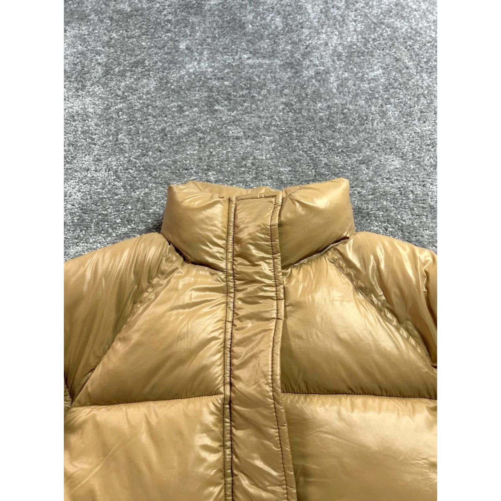 Abercrombie & Fitch Abercrombie & Fitch Jacket Mens Medium Gold Insulated Puffer New Size US M / EU 48-50 / 2 - 2 Thumbnail