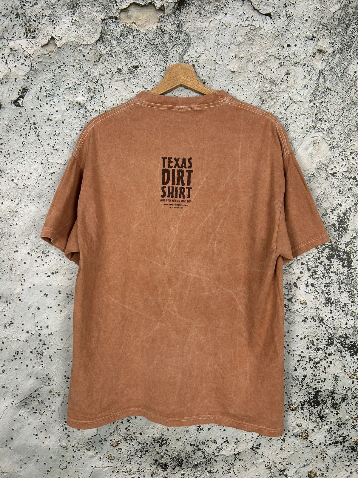 Vintage Vintage Texas Dirty Shirt Graphic Tee Humor Streetwear USA Size US L / EU 52-54 / 3 - 4 Thumbnail