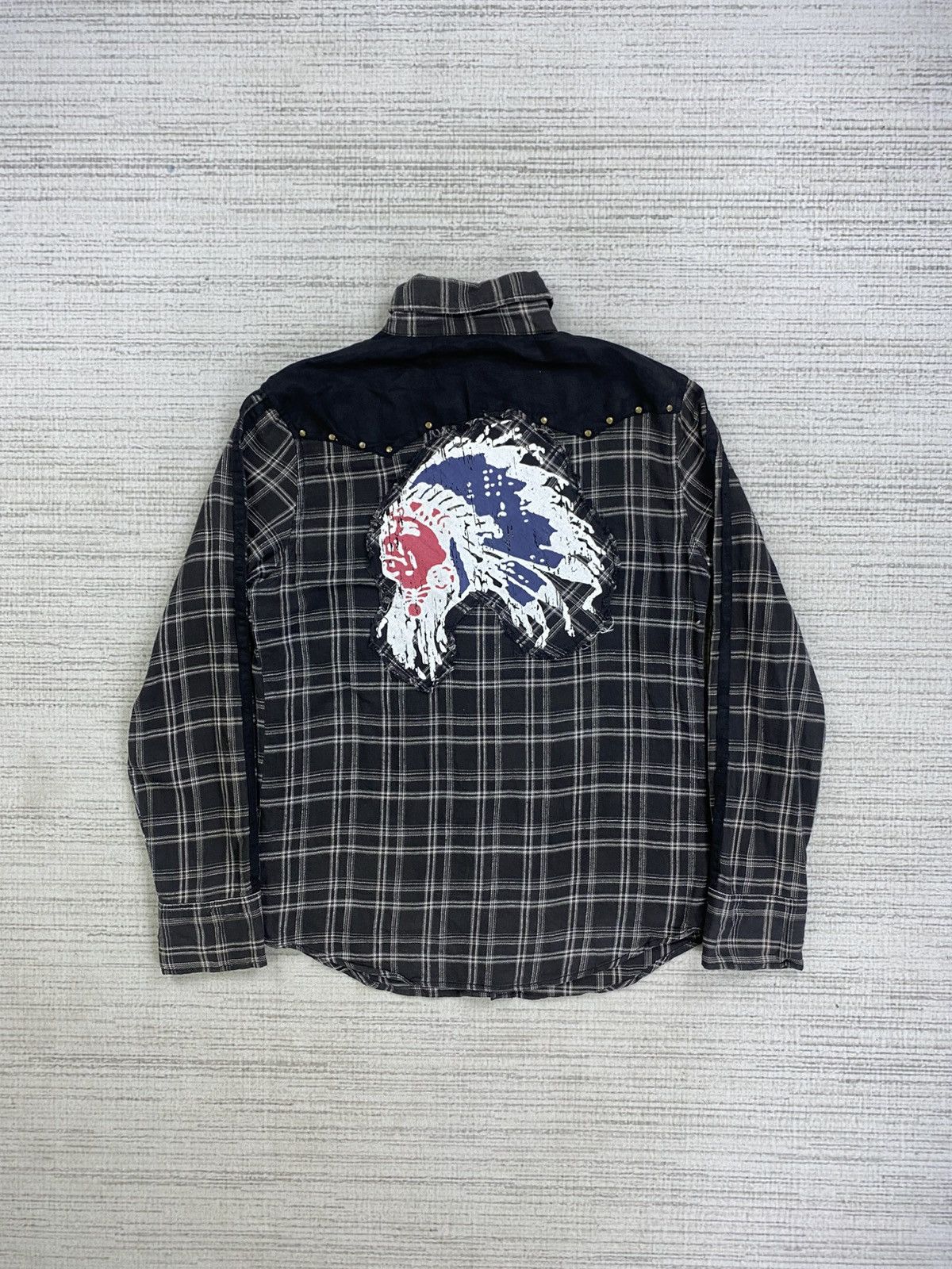 Native 🔥M&S Red Indian Button Ups Shirt Size US M / EU 48-50 / 2 - 1 Thumbnail