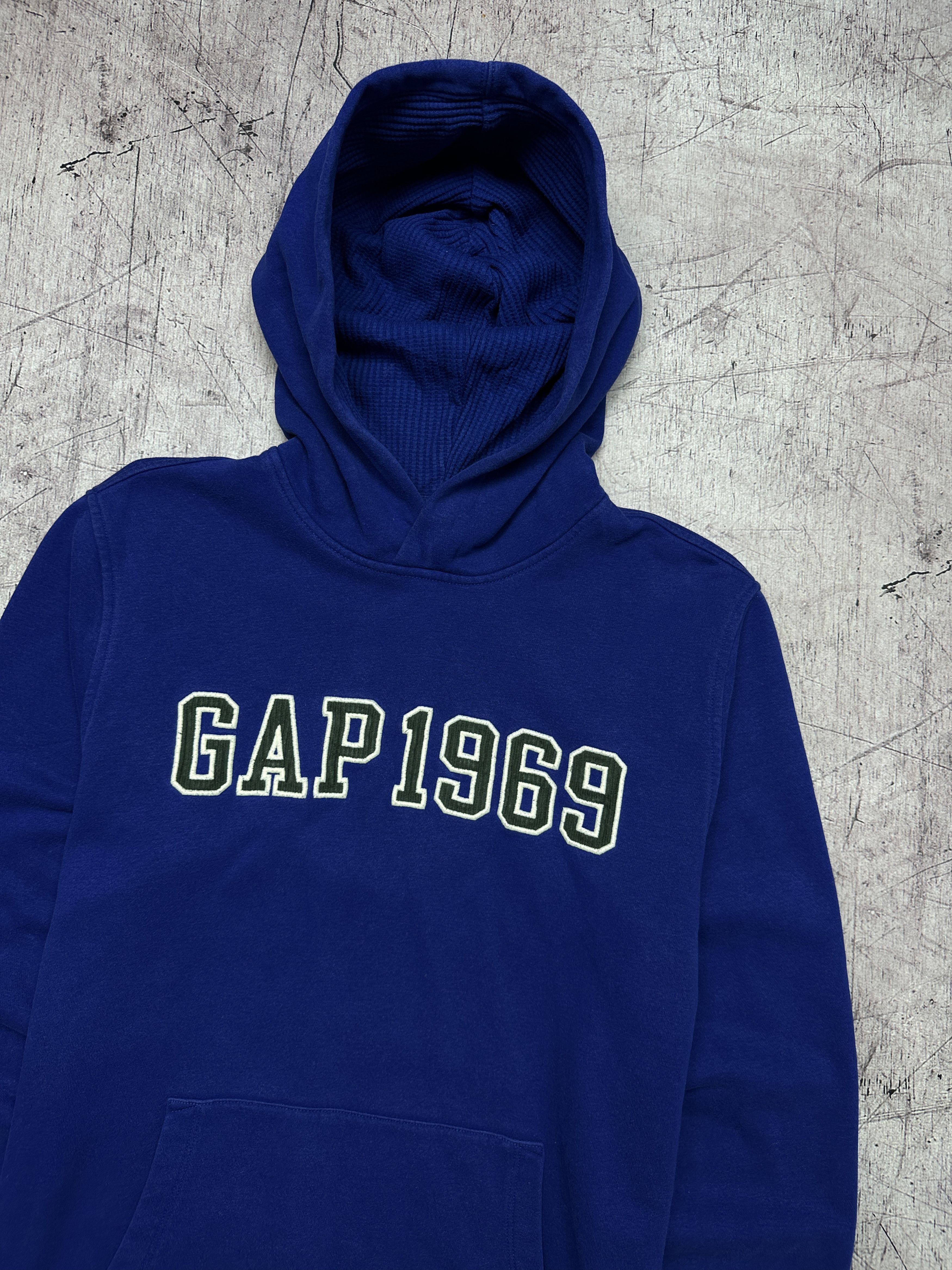 Gap Gap 1969 Vintage Mens Big Logo Hoodie Size US M / EU 48-50 / 2 - 2 Thumbnail