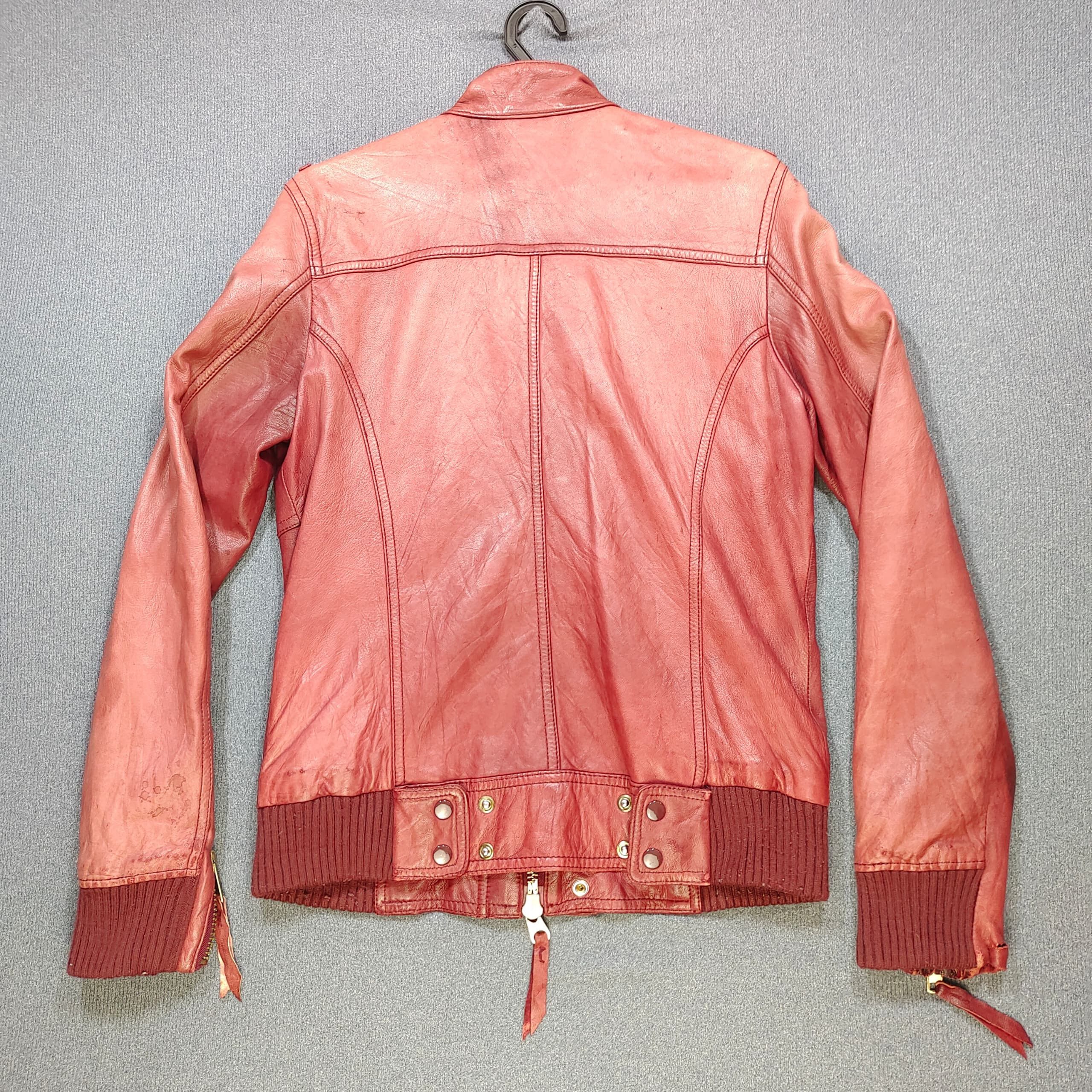 Comme des Garcons JAPANES BRAND LAMBSKIN LEATHER BOMBER JACKET Size US M / EU 48-50 / 2 - 2 Thumbnail