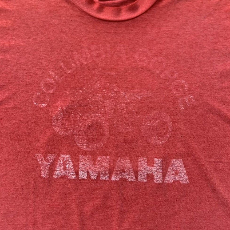 Yamaha Vintage Yamaha Columbia Gorge Thrashed Paper Thin T-Shirt Size US L / EU 52-54 / 3 - 4 Thumbnail