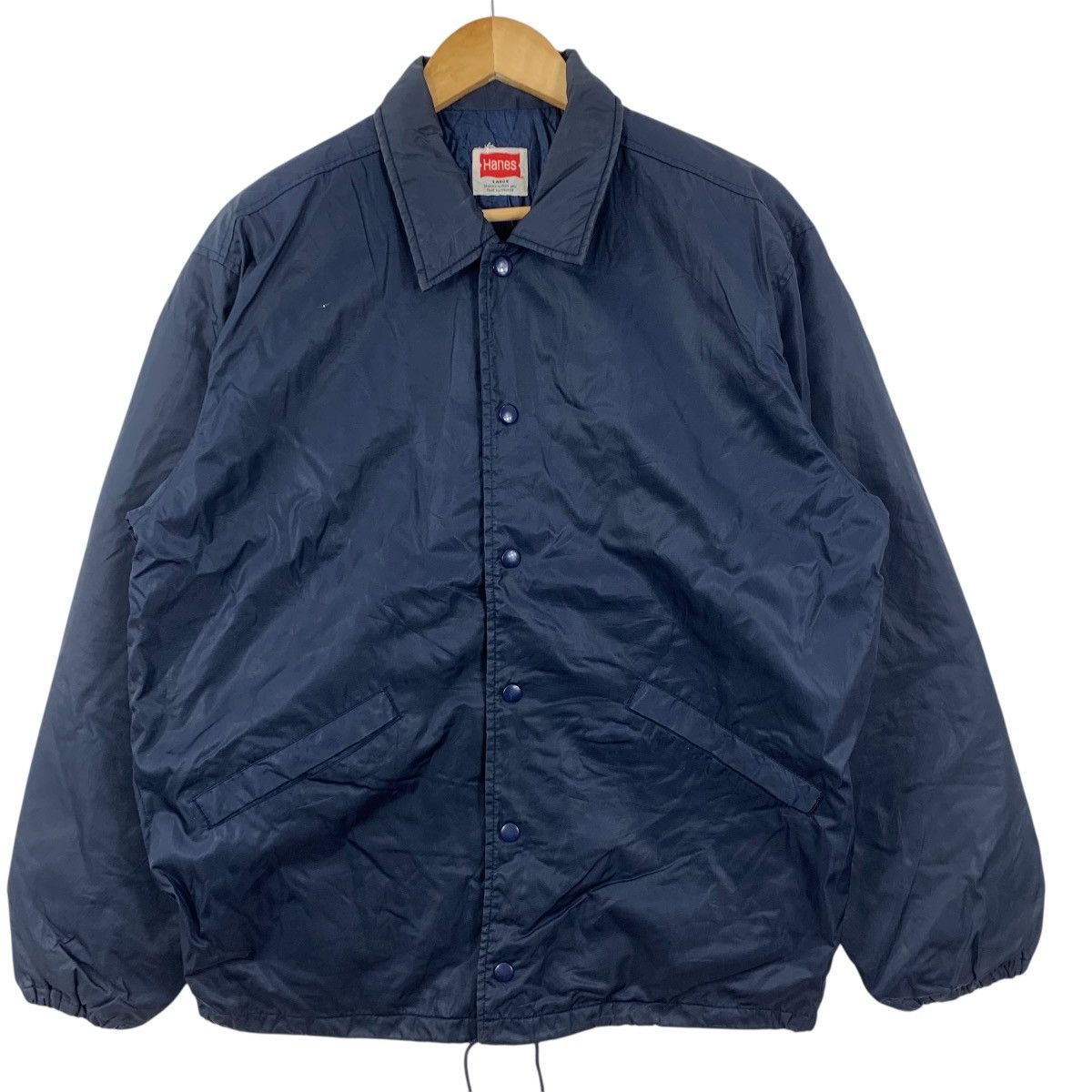 Hanes Vintage HANES AMERICAN SPIRIT Quilited Puffer Coach Jacket Size US L / EU 52-54 / 3 - 5 Thumbnail