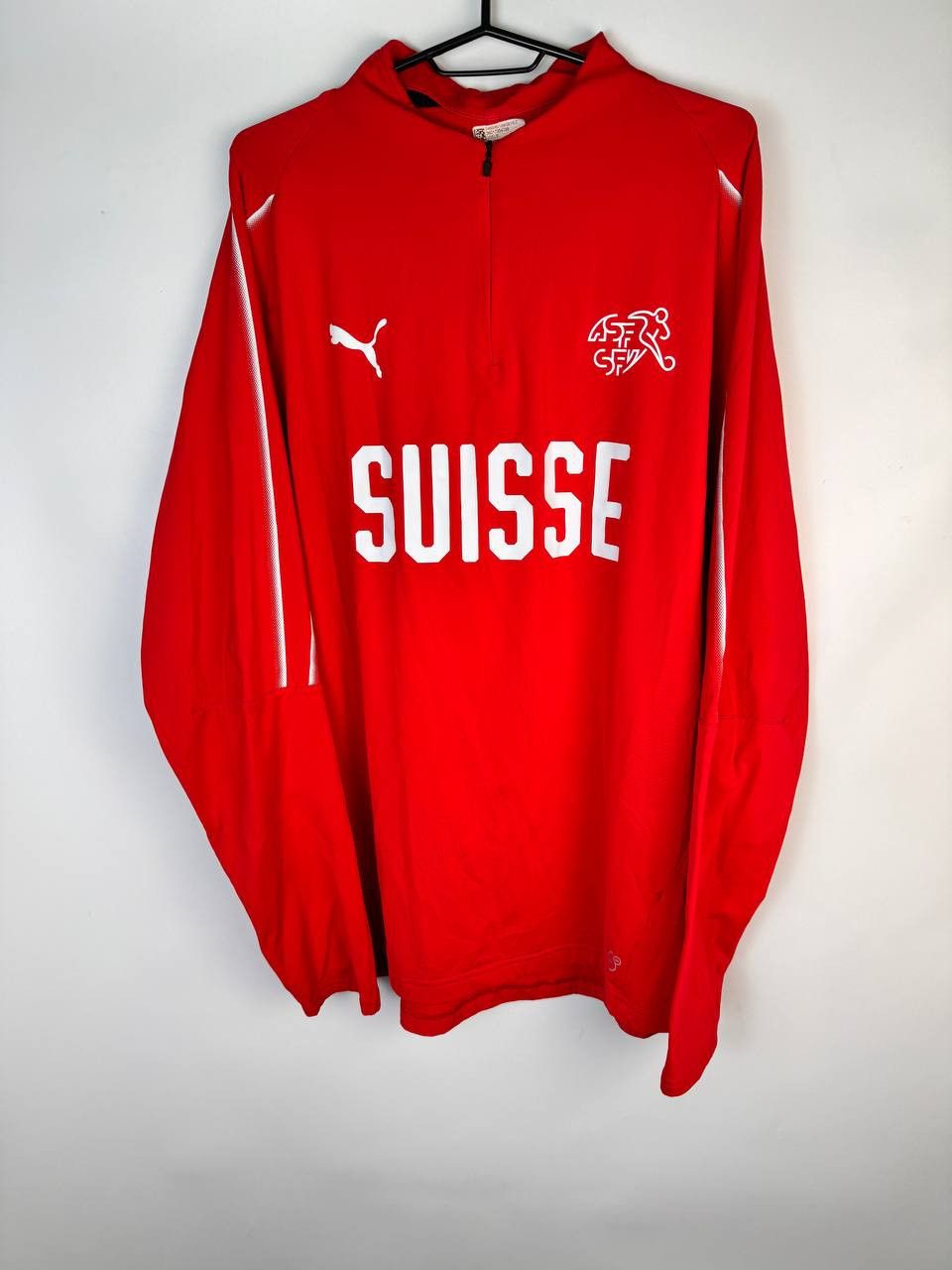 Puma Switzerland Pullover Sweater Soccer Football Puma Size US XL / EU 56 / 4 - 1 Thumbnail