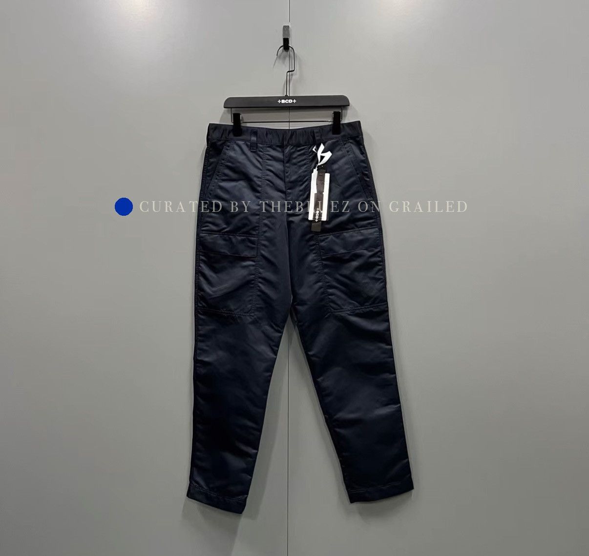 Dior Dark Blue Cargo Pants with Pockets Size US 32 / EU 48 - 1 Thumbnail