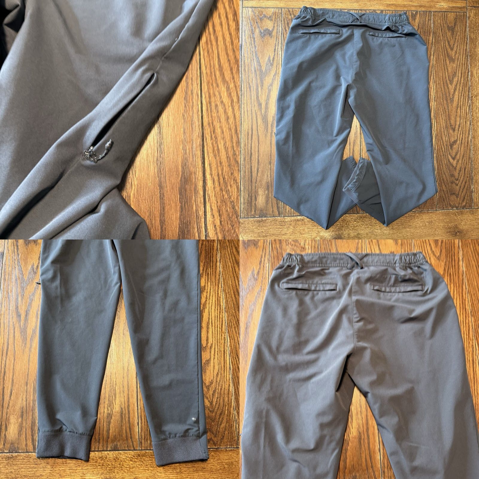 Vintage Mack Weldon Pants Mens Large Gray Radius Flex Jogger Tech Zip Pockets Size US 33 - 8 Thumbnail
