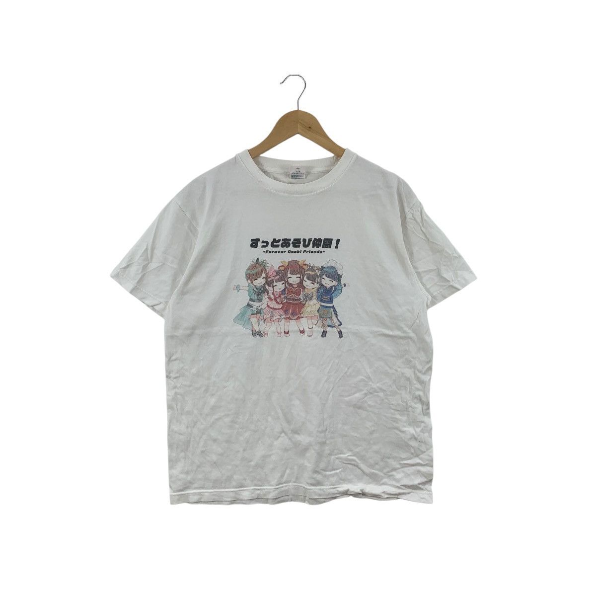 Anime ANIME FOREVER ASOBI FRIENDS Vocaloid Idol Tee Shirt Top Size US L / EU 52-54 / 3 - 1 Thumbnail