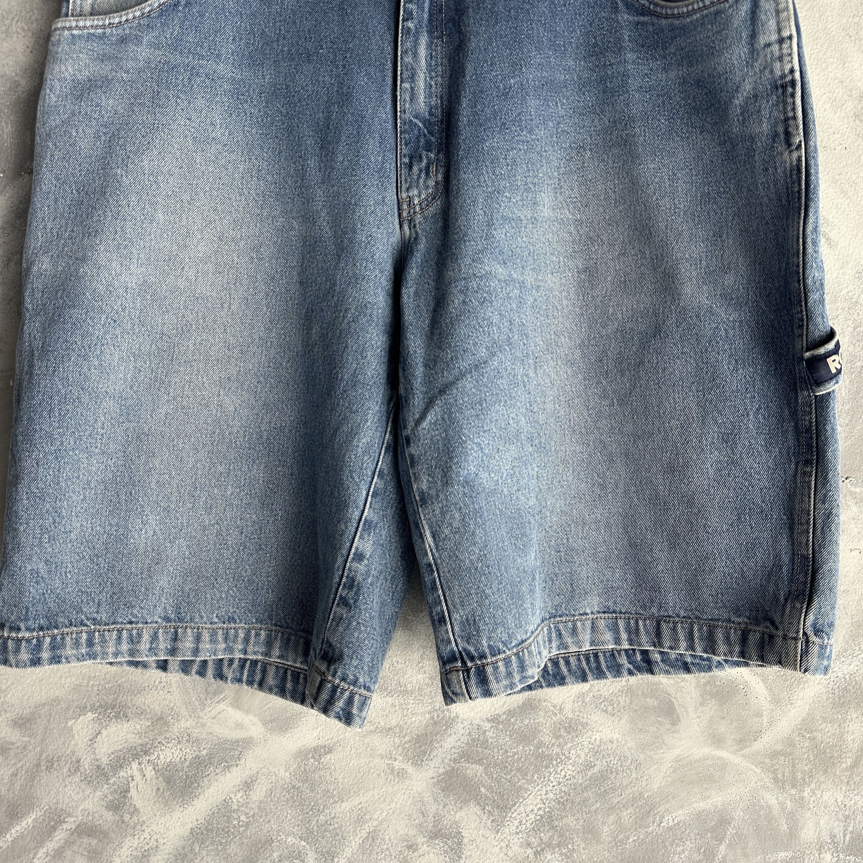 Other Vtg Y2K Super Baggy Jorts Grunge Skater Carpenter Roglins Size US 42 / EU 58 - 9 Thumbnail